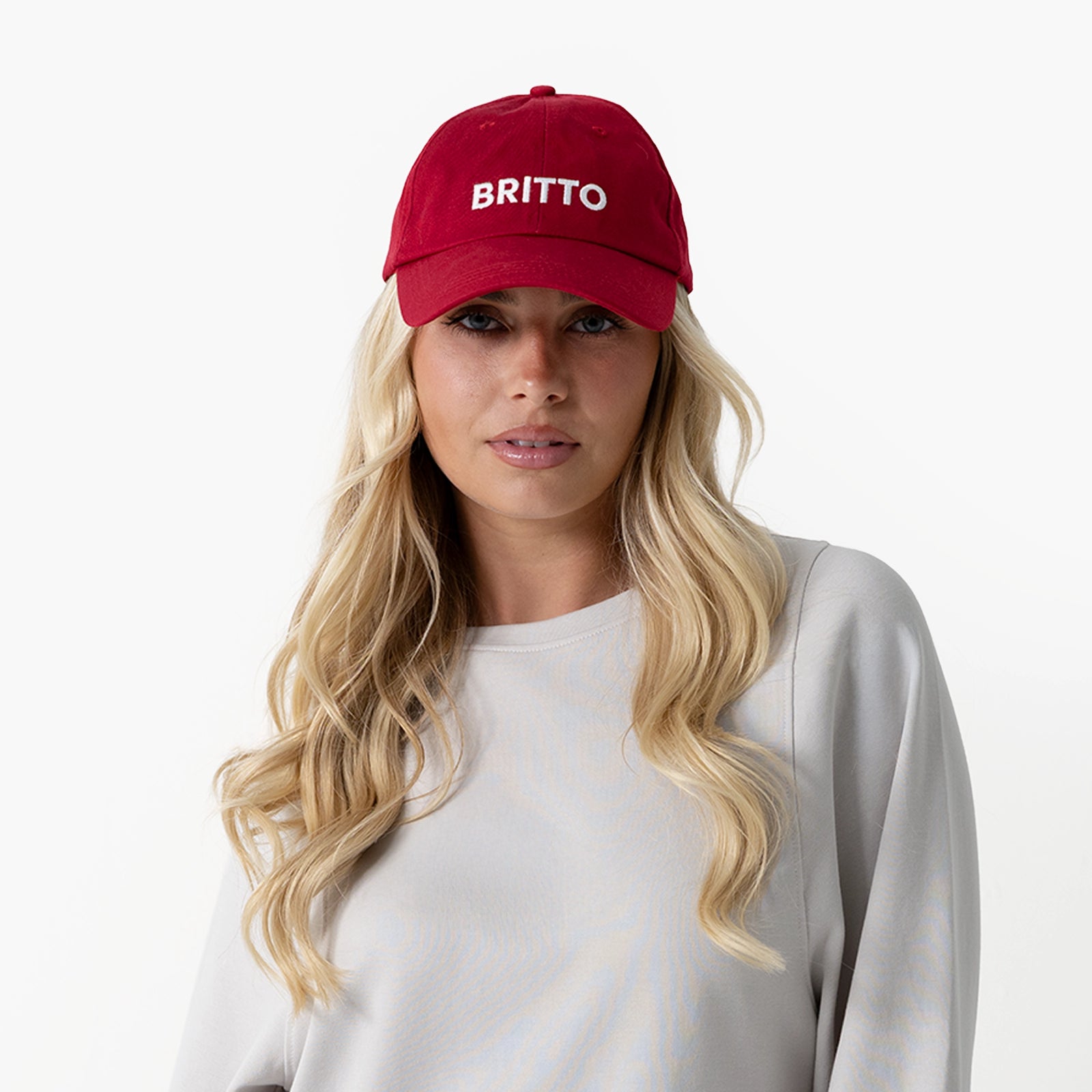 Burgundy with Heart Britto Hat