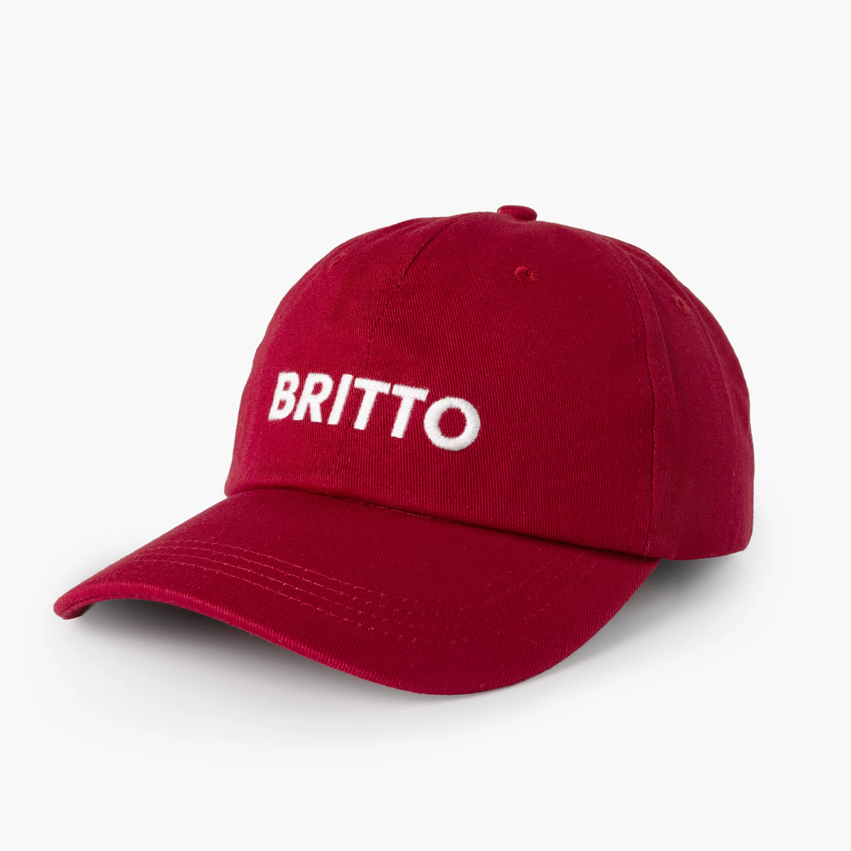Burgundy with Heart Britto Hat