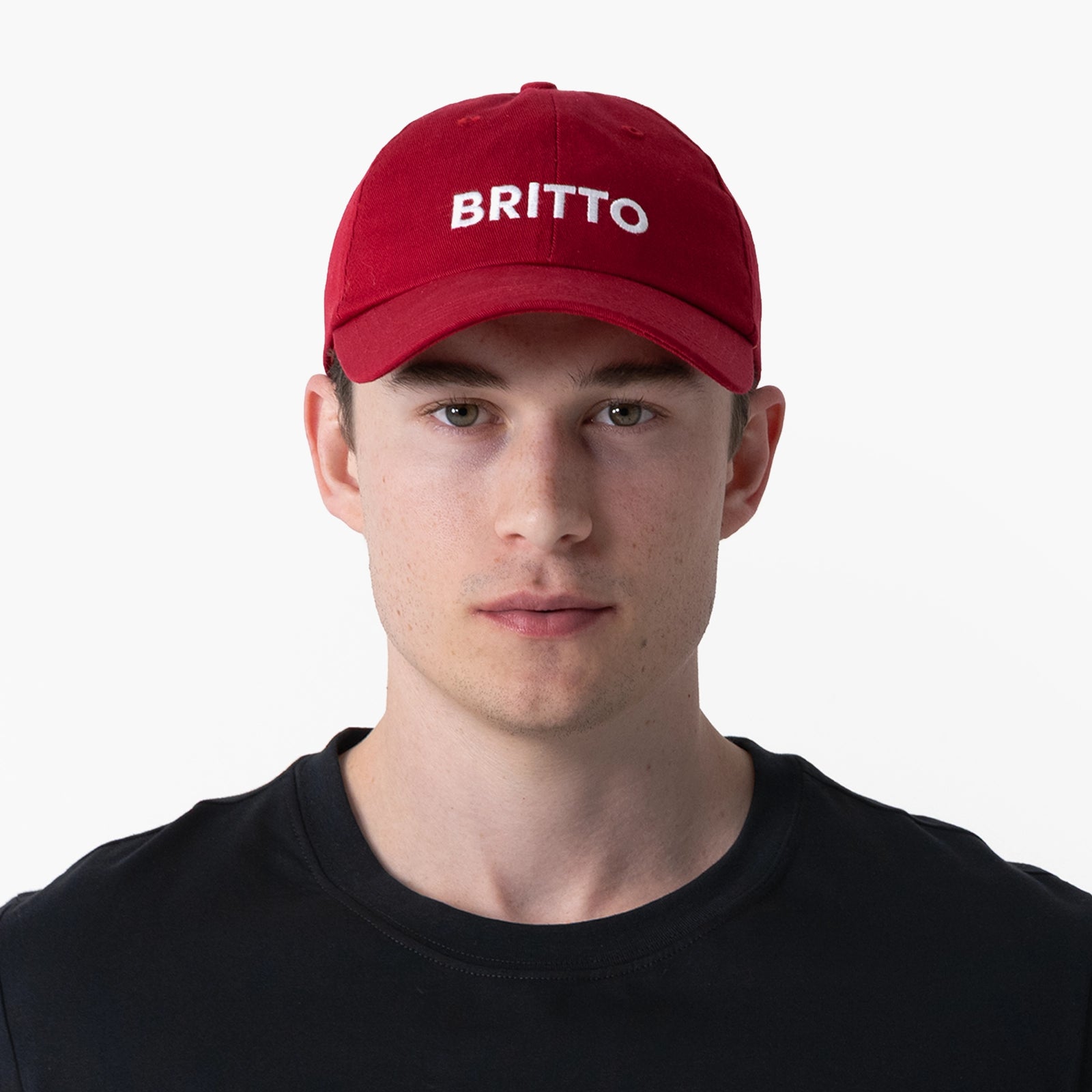 Burgundy with Heart Britto Hat