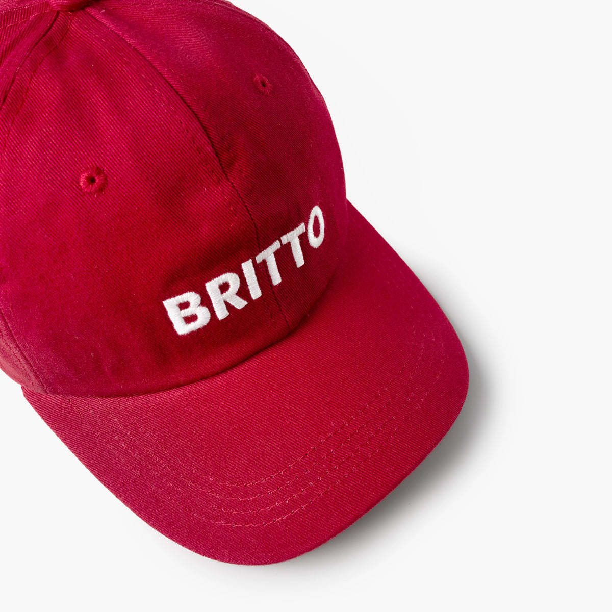 Burgundy with Heart Britto Hat
