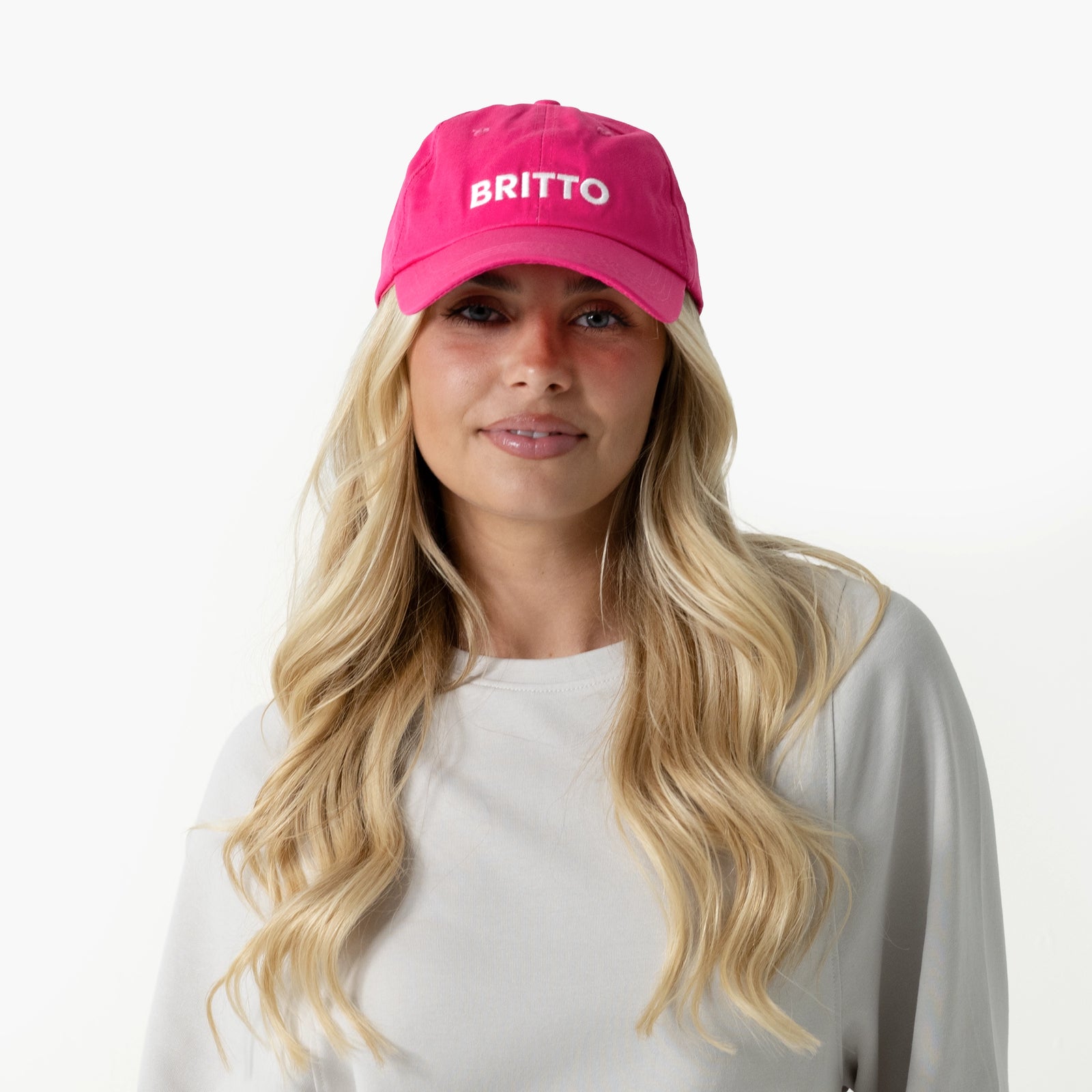 Hot Pink with Heart Britto Hat
