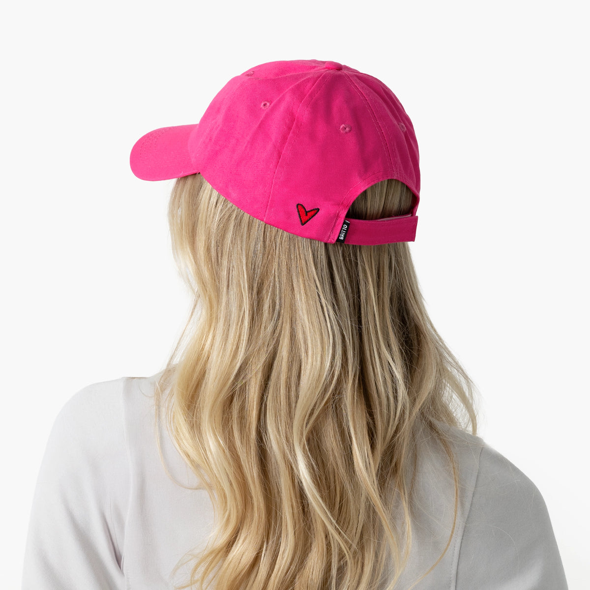 Hot Pink with Heart Britto Hat