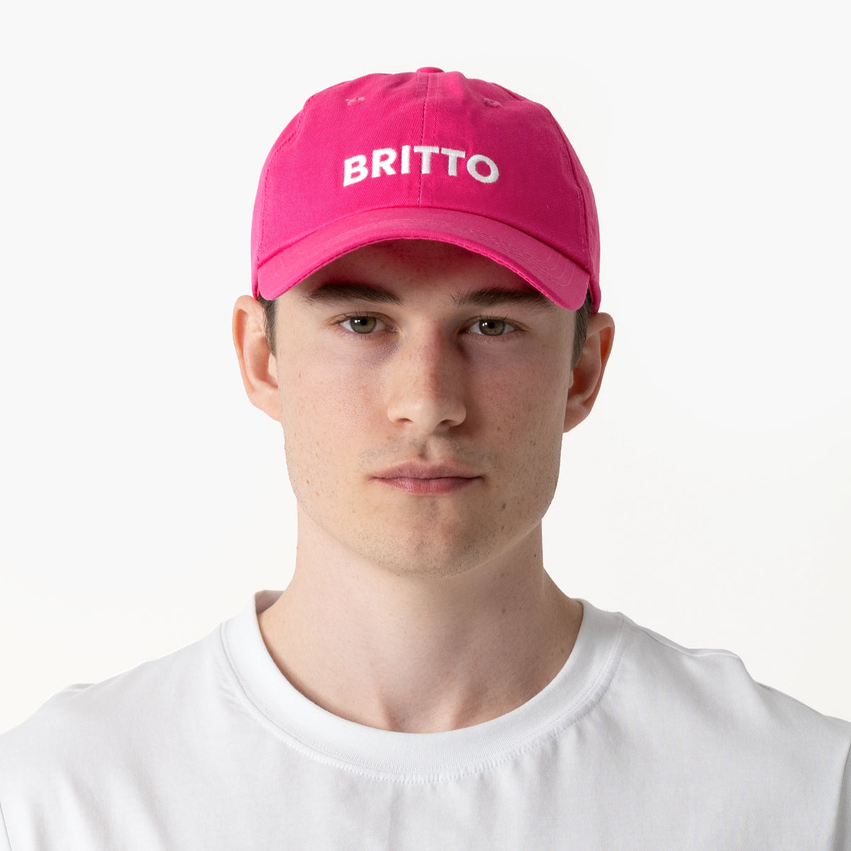 Hot Pink with Heart Britto Hat