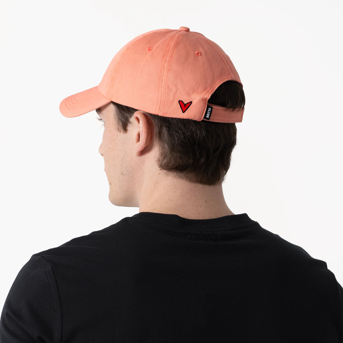 Light Pink with Heart Britto Hat