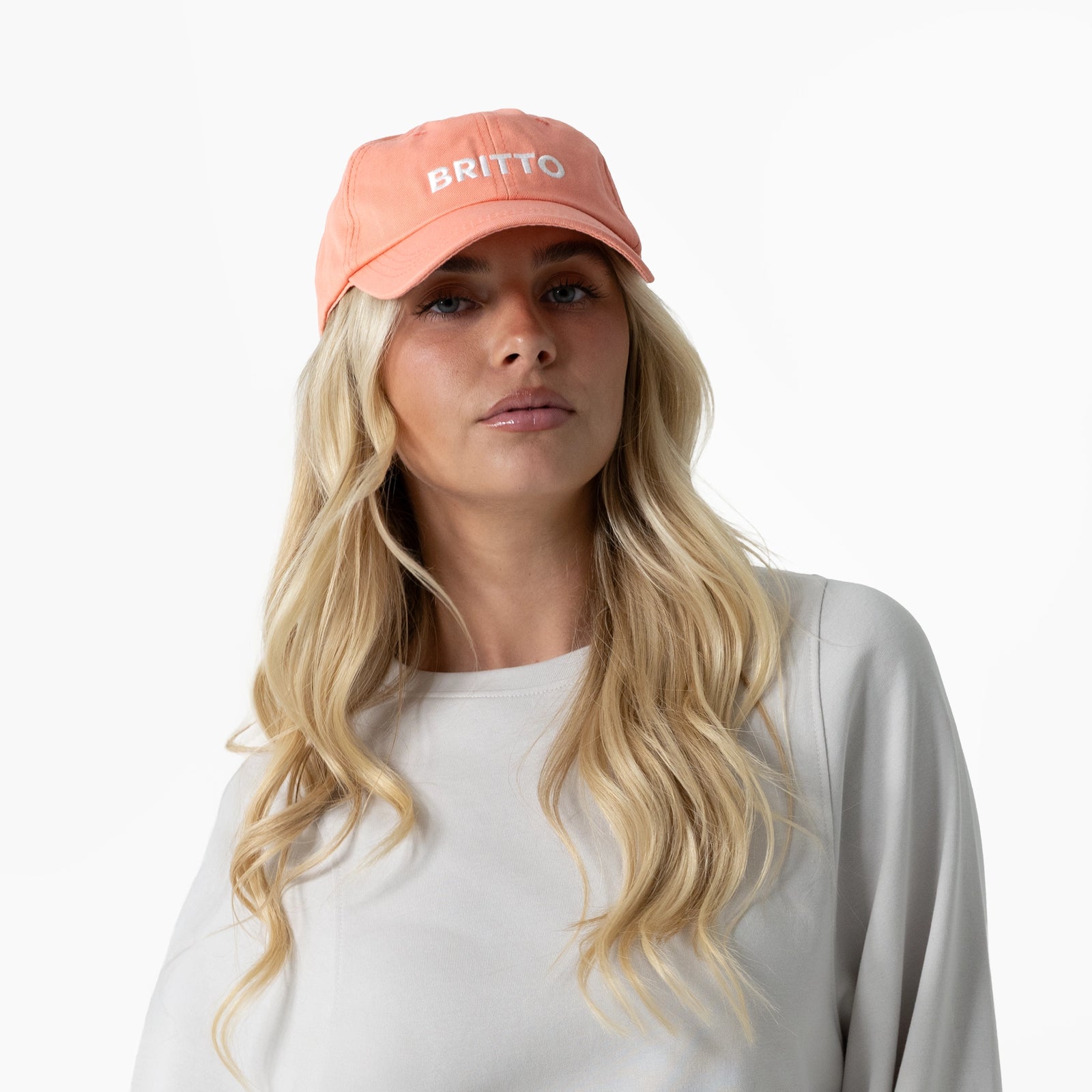Light Pink with Heart Britto Hat