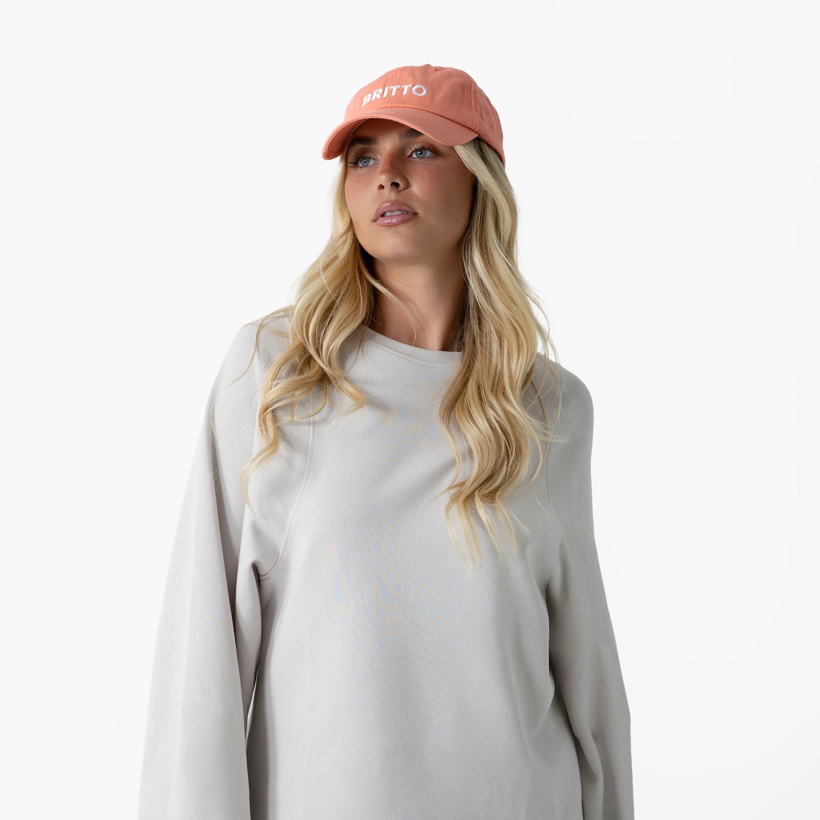Light Pink with Heart Britto Hat