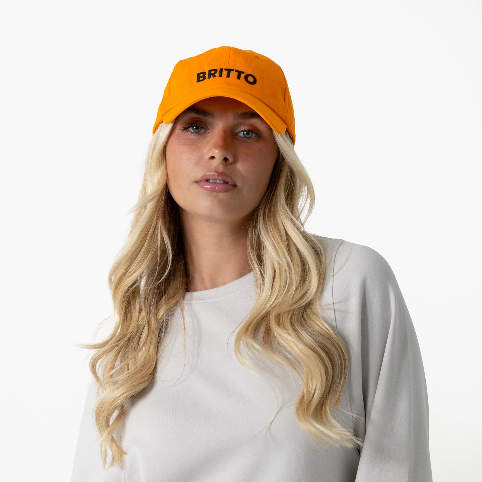 Orange with Heart Britto Hat