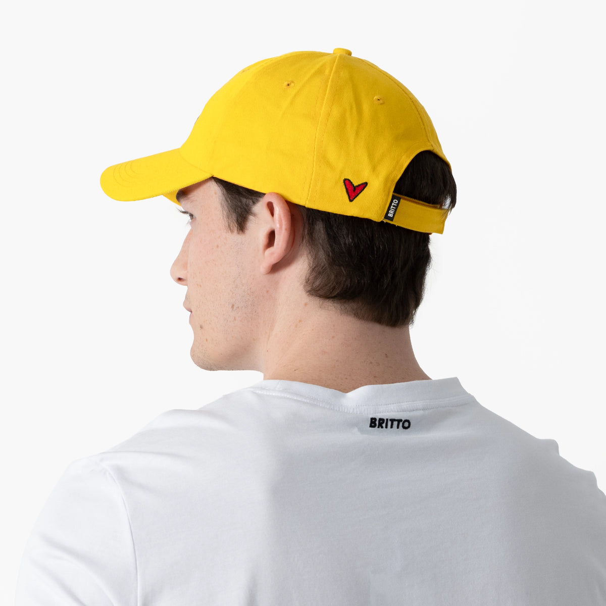 Yellow with Heart Britto Hat