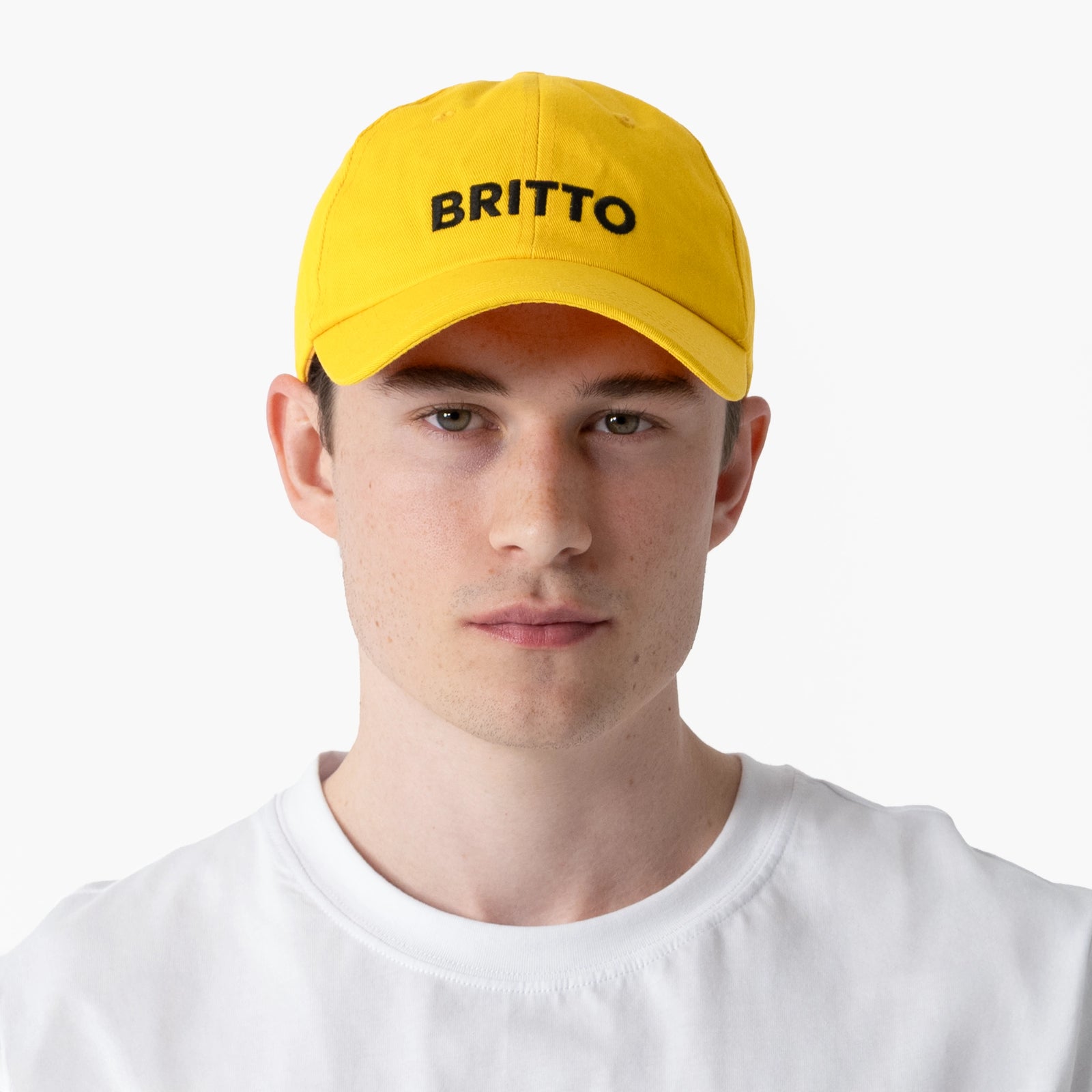 Yellow with Heart Britto Hat