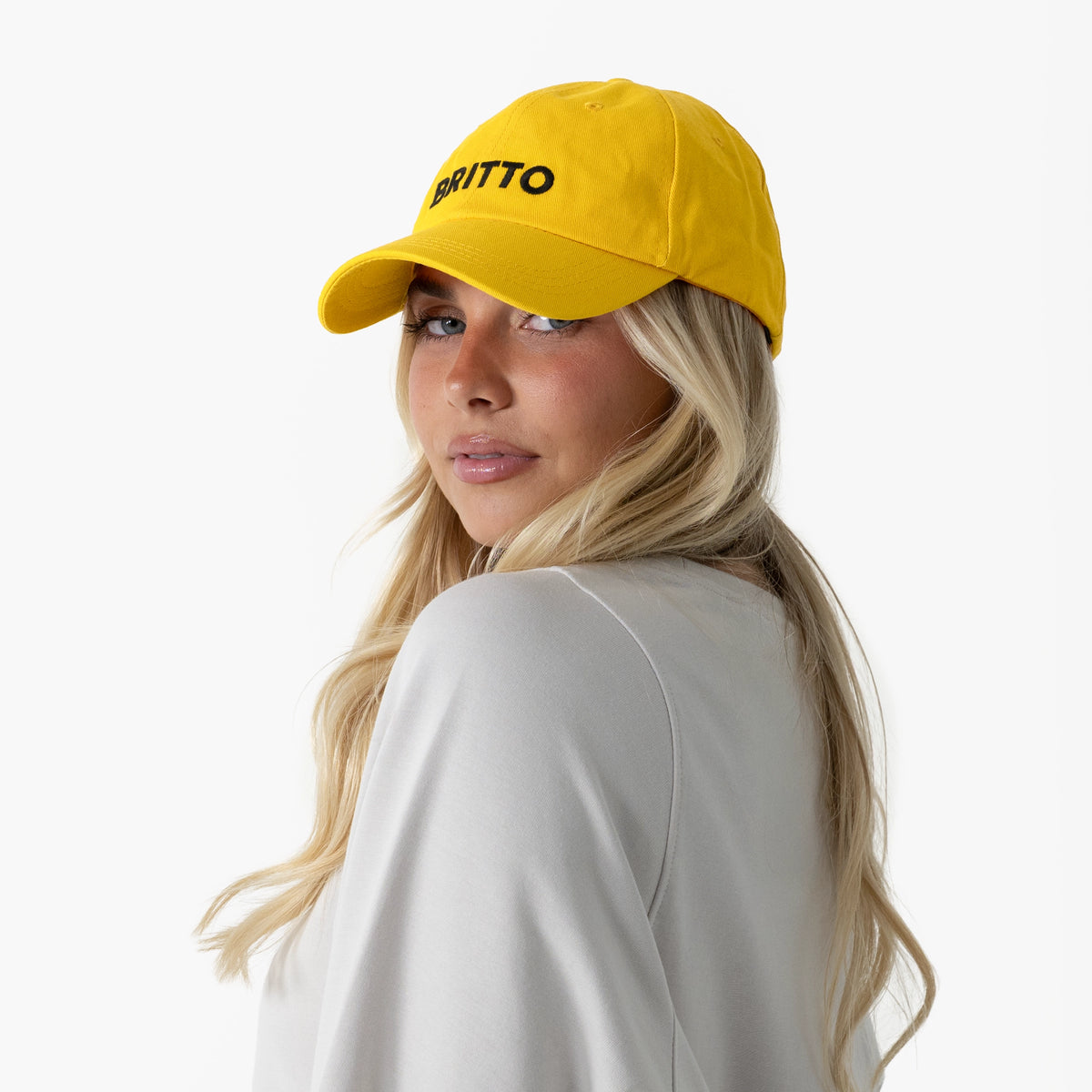 Yellow with Heart Britto Hat