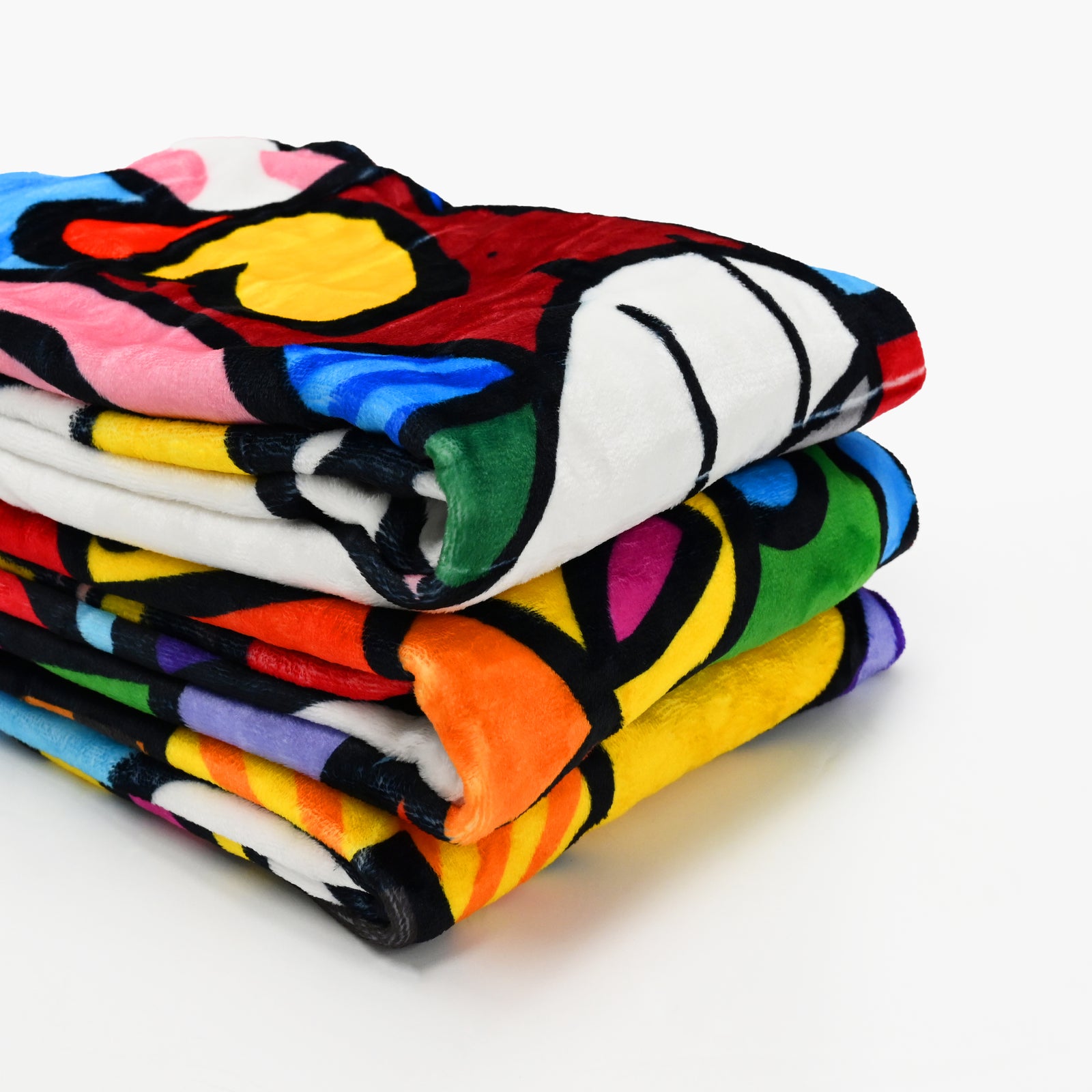 britto blanket best friends  artistic colorful design collectible