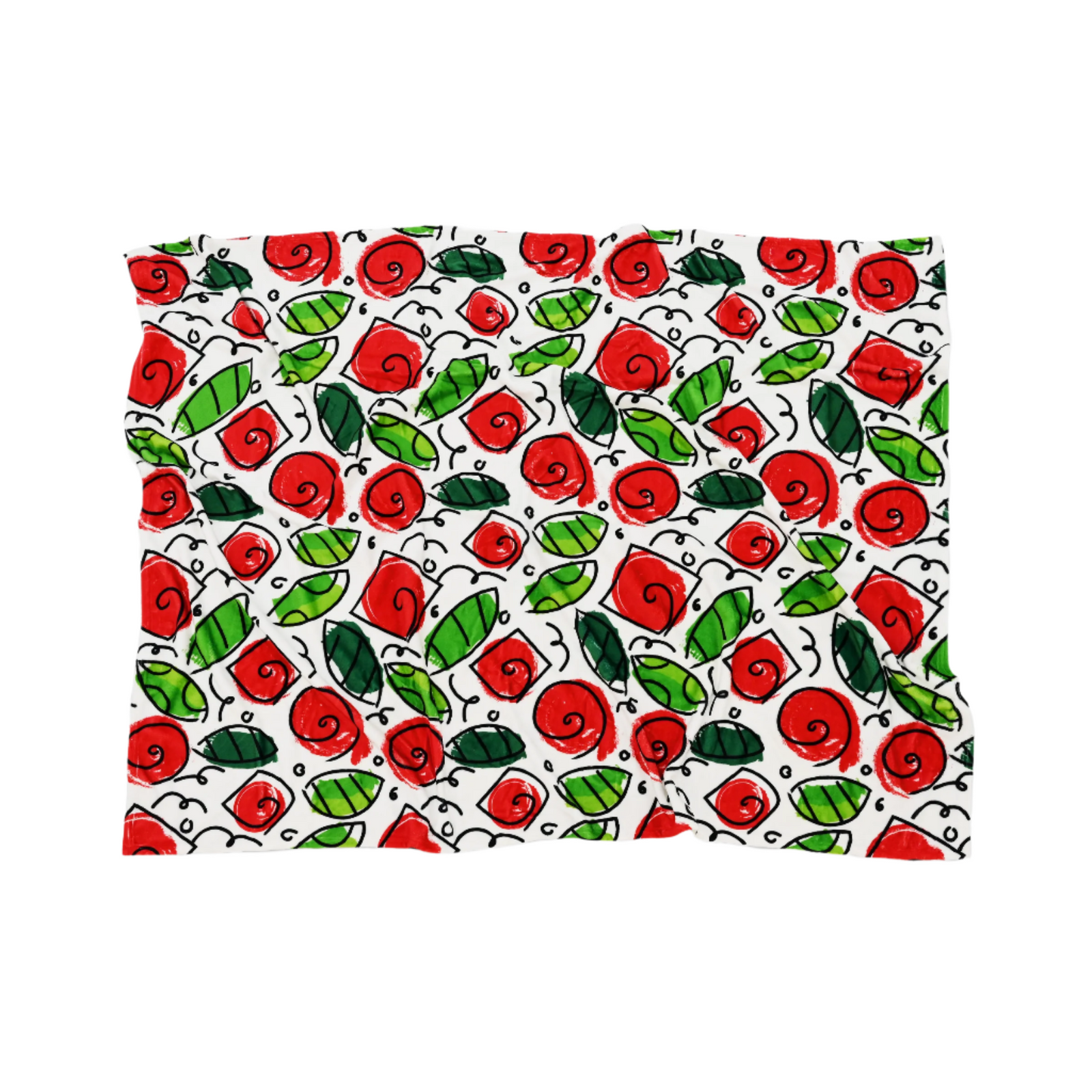 Thomas Flower Brushstrokes Britto Blanket