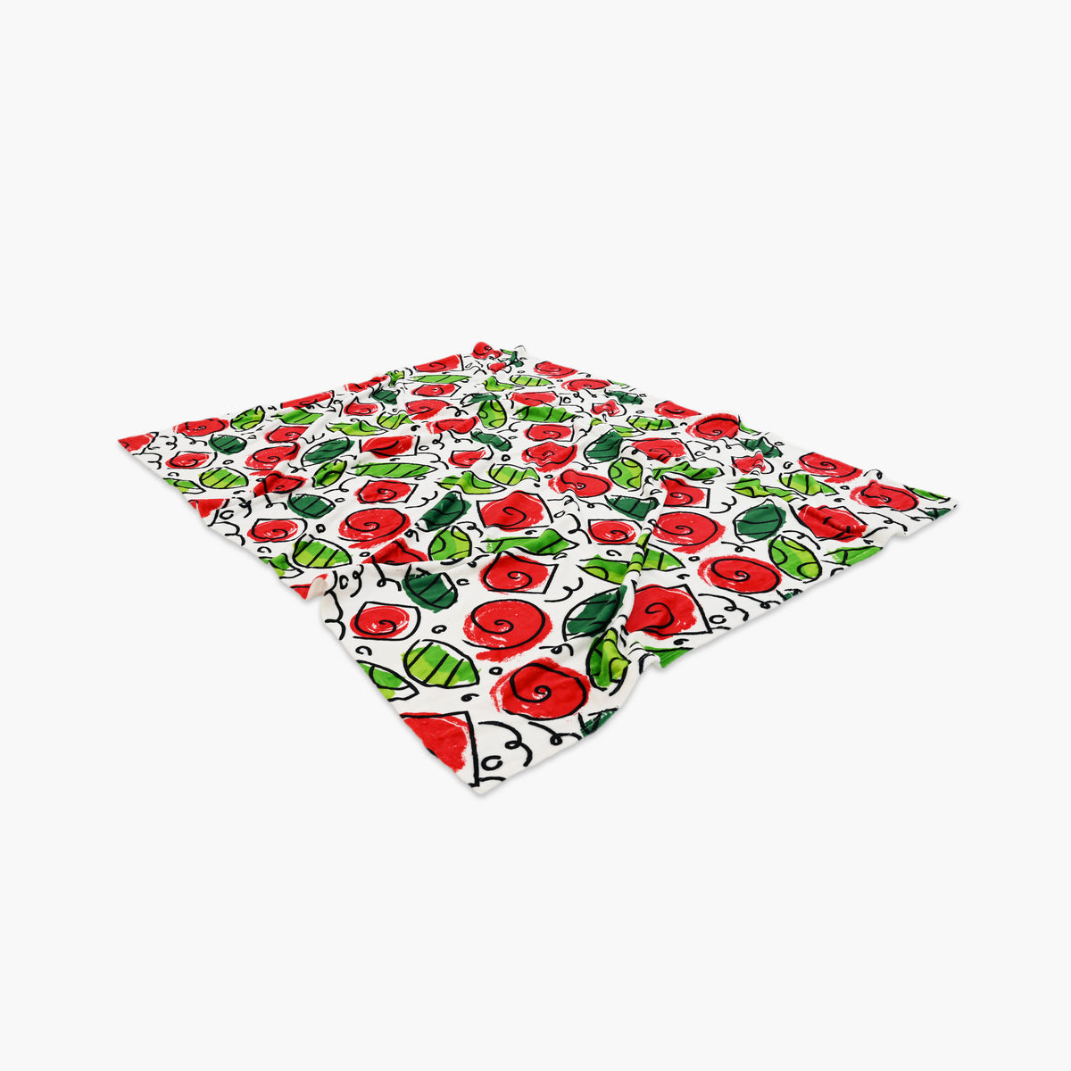 Thomas Flower Brushstrokes Britto Blanket