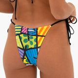 BRITTO® Triangle Bikini Bottom (Emily) - Colorful Landscape Design