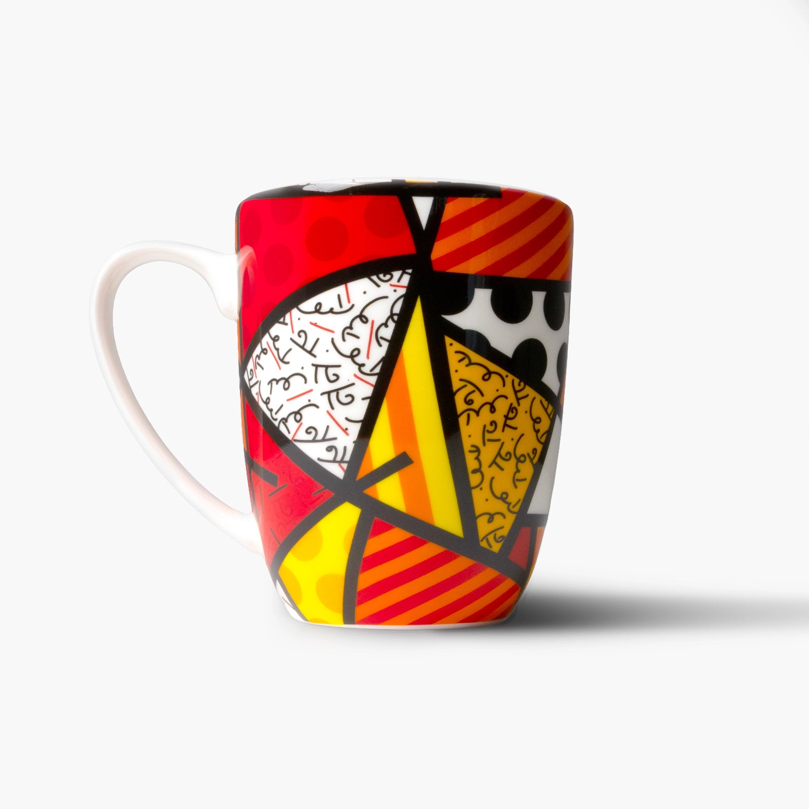 Red Landscape Britto Coffee Mug