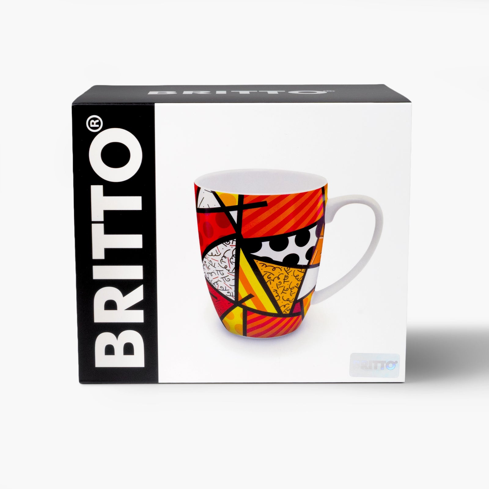 Red Landscape Britto Coffee Mug