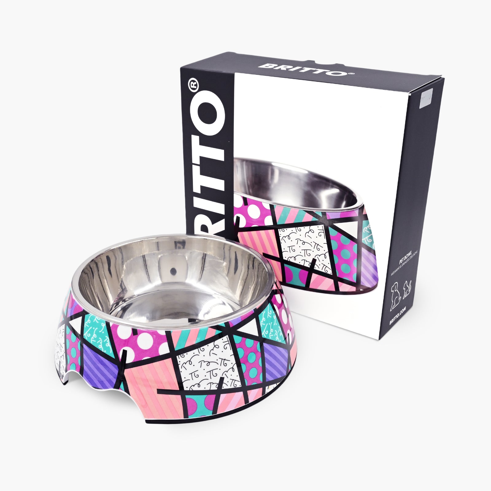 BRITTO® PET Bowl - Pink Landscape