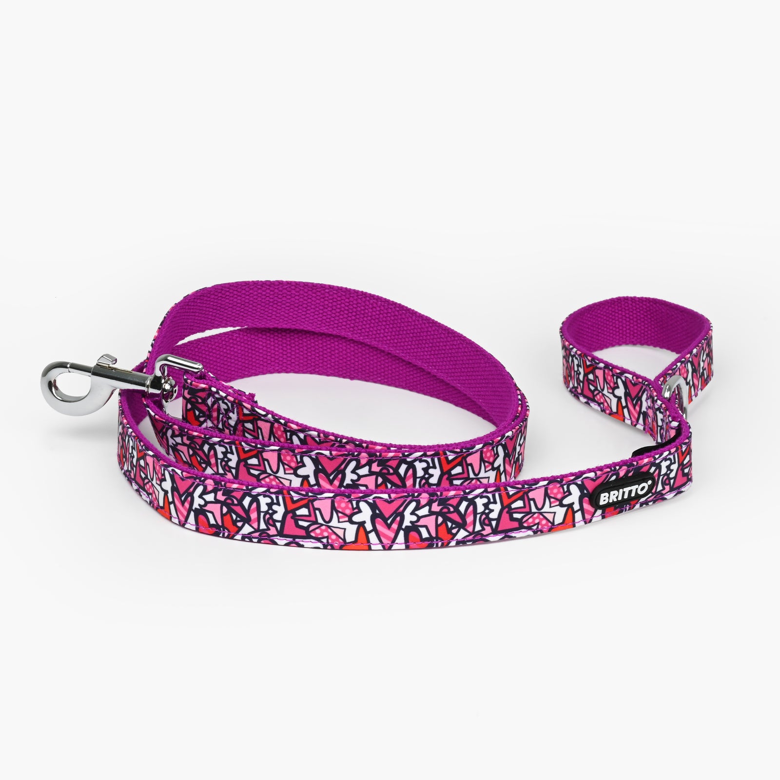 BRITTO® PET Collar and Leash  - Alive Pink