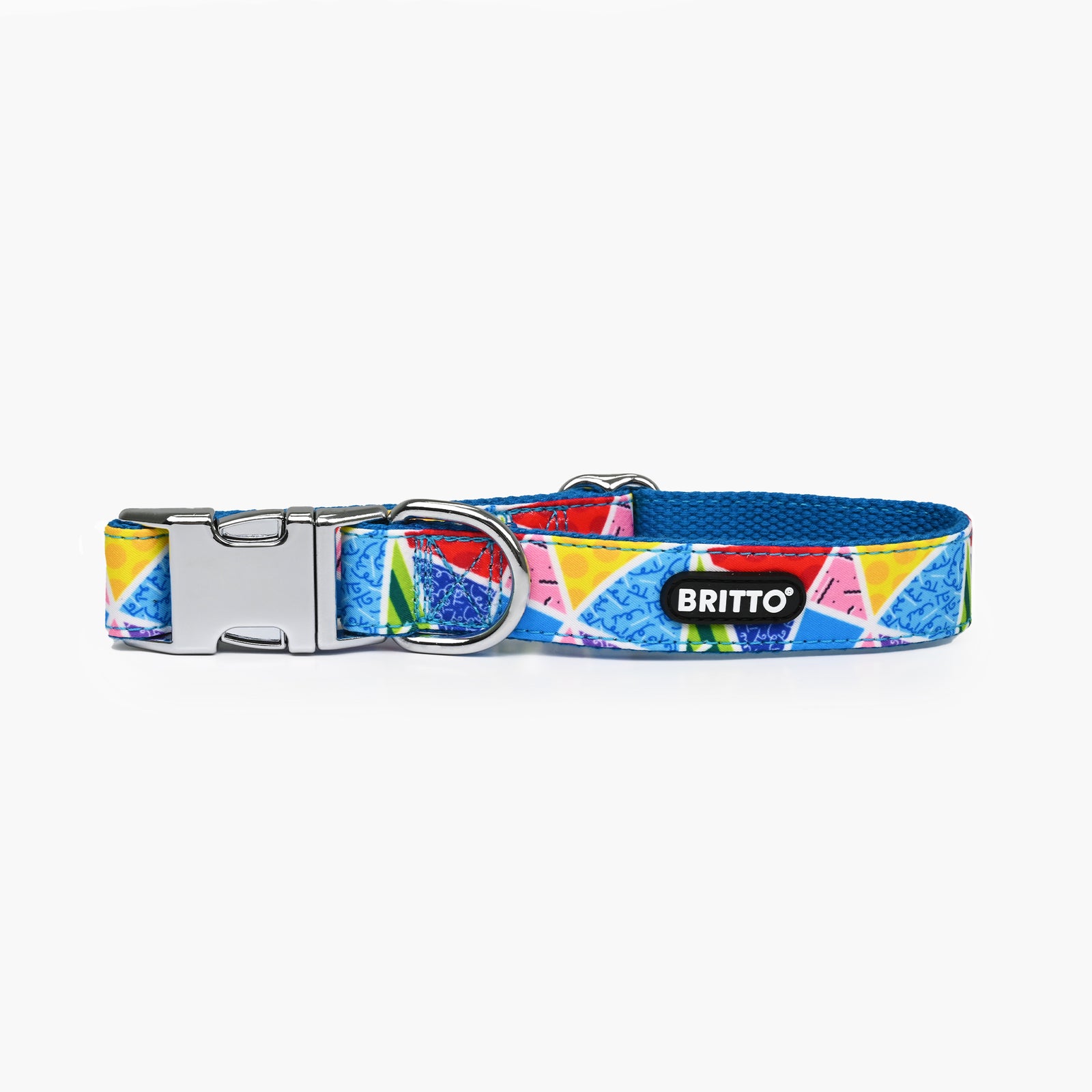 BRITTO® PET Collar and Leash  - Blue Landscape