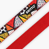 BRITTO® PET Collar and Leash  - Red Landscape
