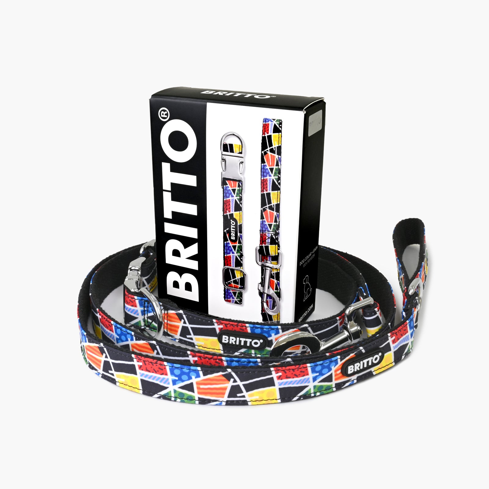 BRITTO® PET Collar and Leash  - Midnight