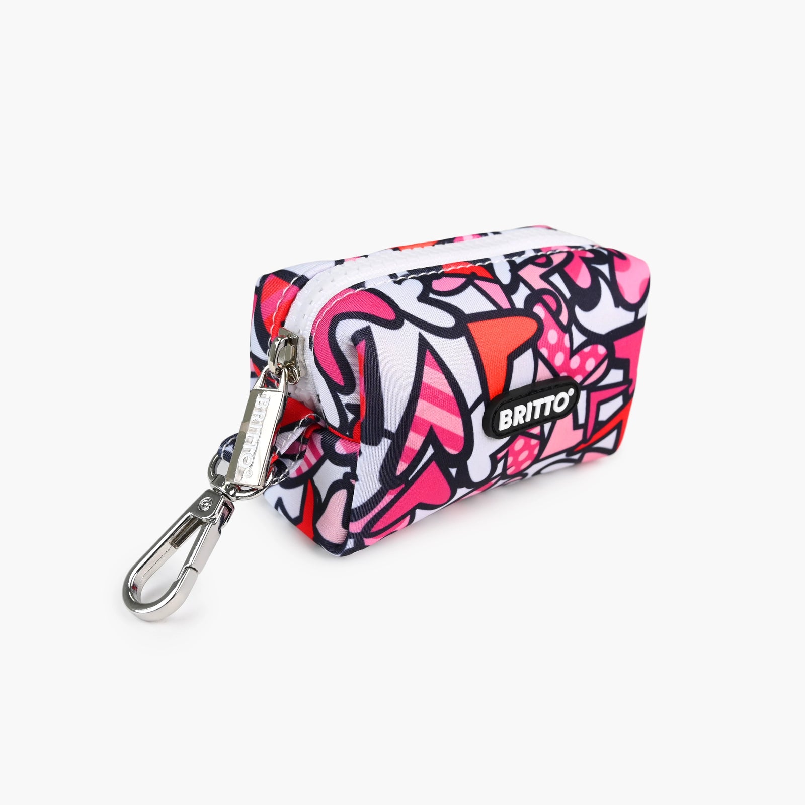 Romero Britto alive pink britto pet bag  colorful pop art design
