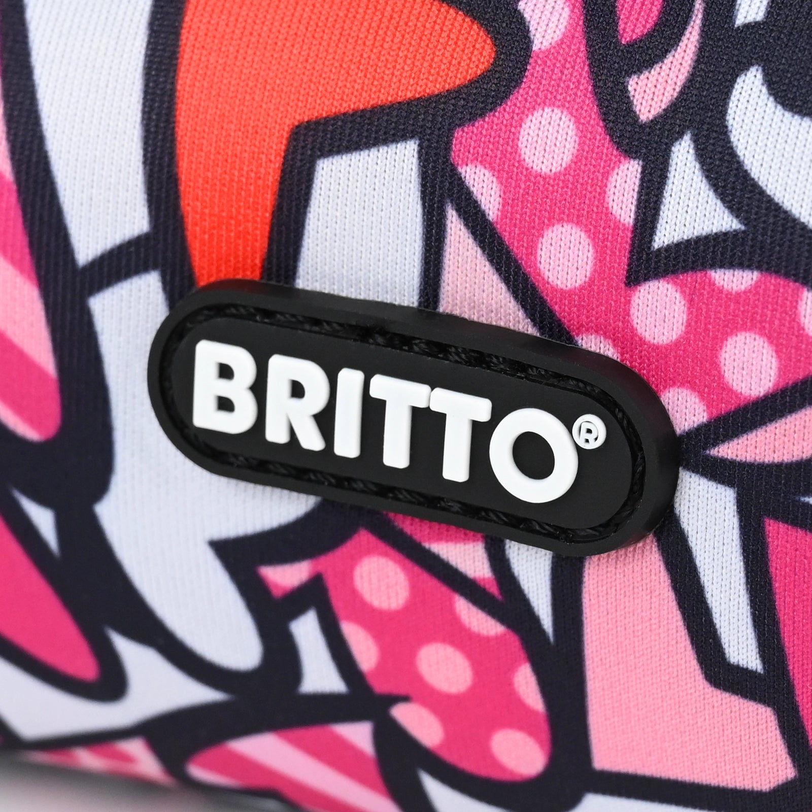 Romero Britto alive pink britto pet bag  colorful pop art design
