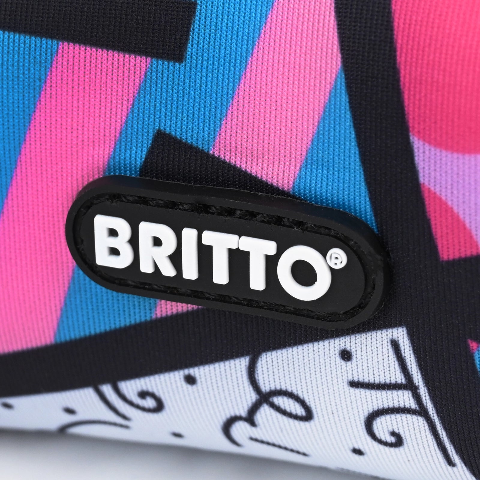 Romero Britto pink landscape britto pet bag  colorful pop art design