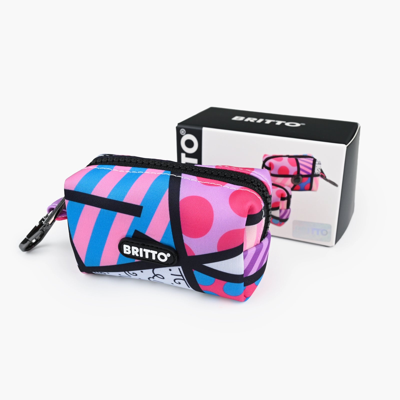 modern pop art pink landscape britto pet bag  vibrant home decor