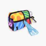 BRITTO® Pet Bag Holder - Lime Green Landscape