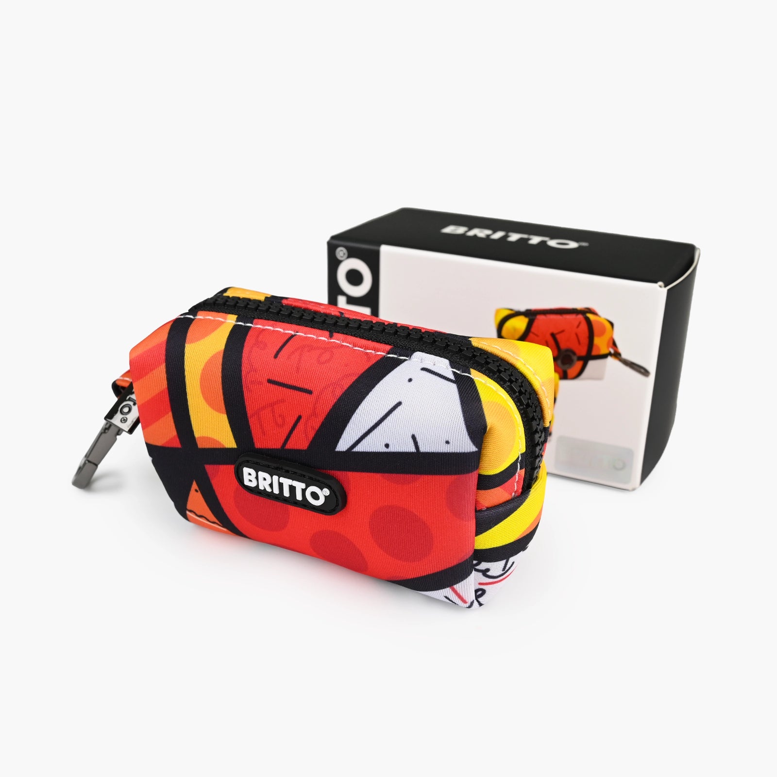 modern pop art red landscape britto pet bag  vibrant home decor
