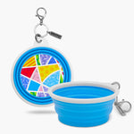 BRITTO® PET Travel Bowl - BABY BLUE LANDSCAPE
