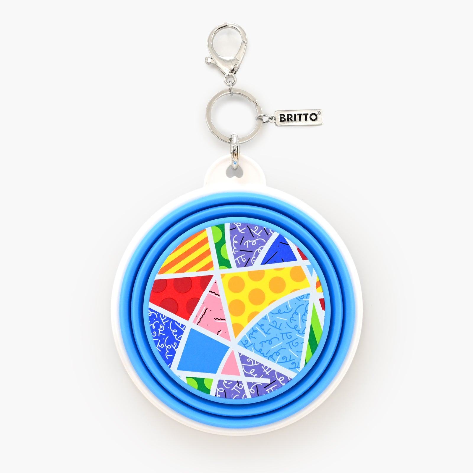 BRITTO® PET Travel Bowl - BABY BLUE LANDSCAPE