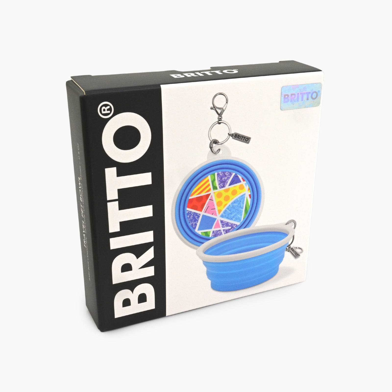 BRITTO® PET Travel Bowl - BABY BLUE LANDSCAPE