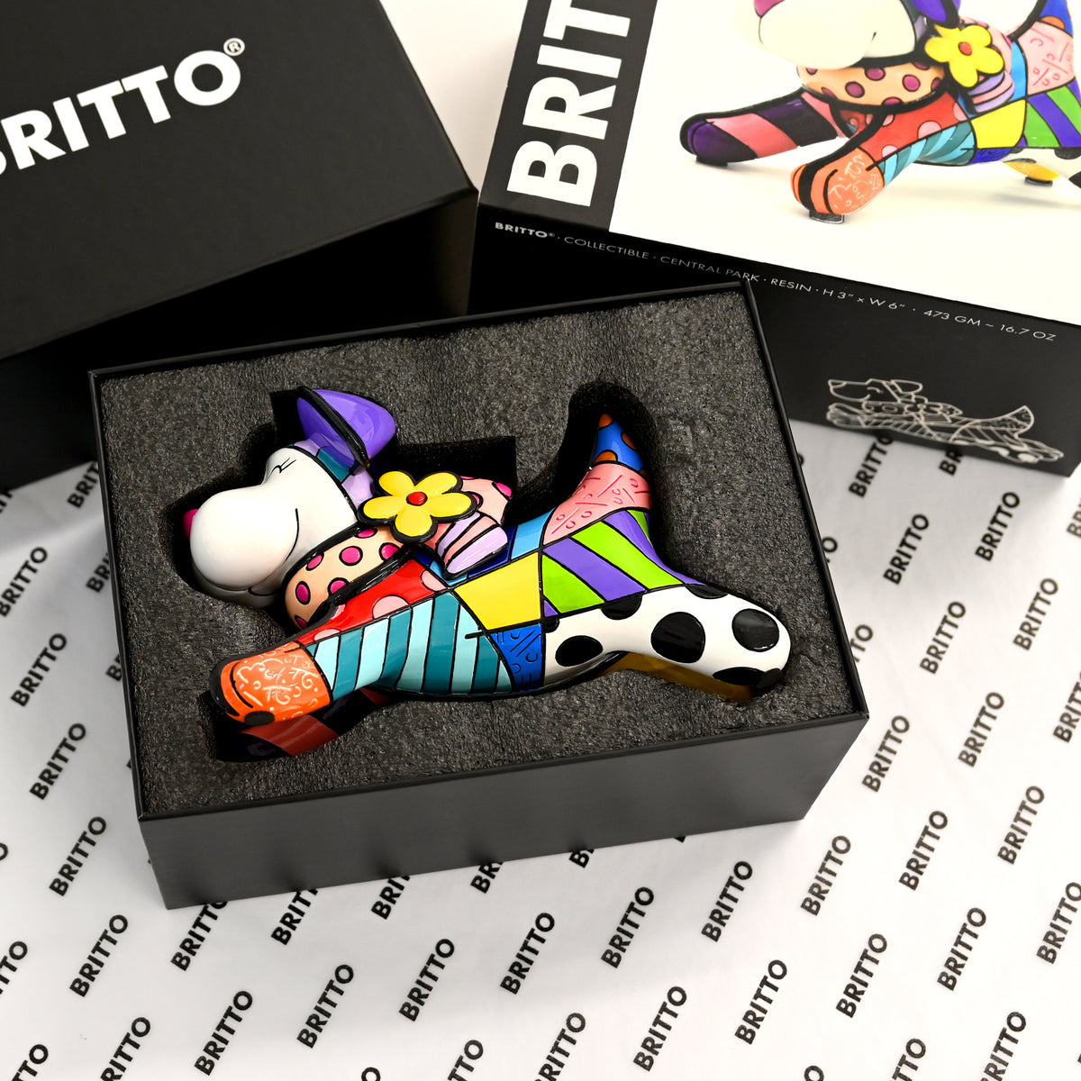 Central Park Dog - Britto Collectible Figurine