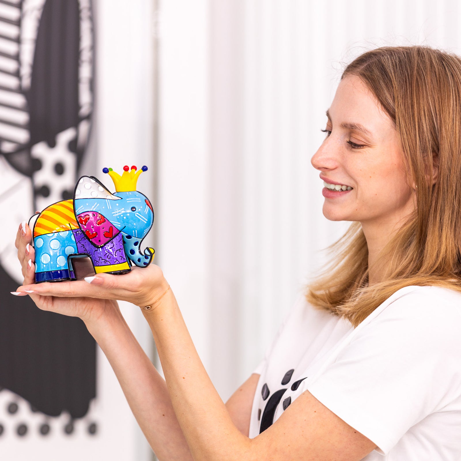 Elephant - Britto Collectible Figurine