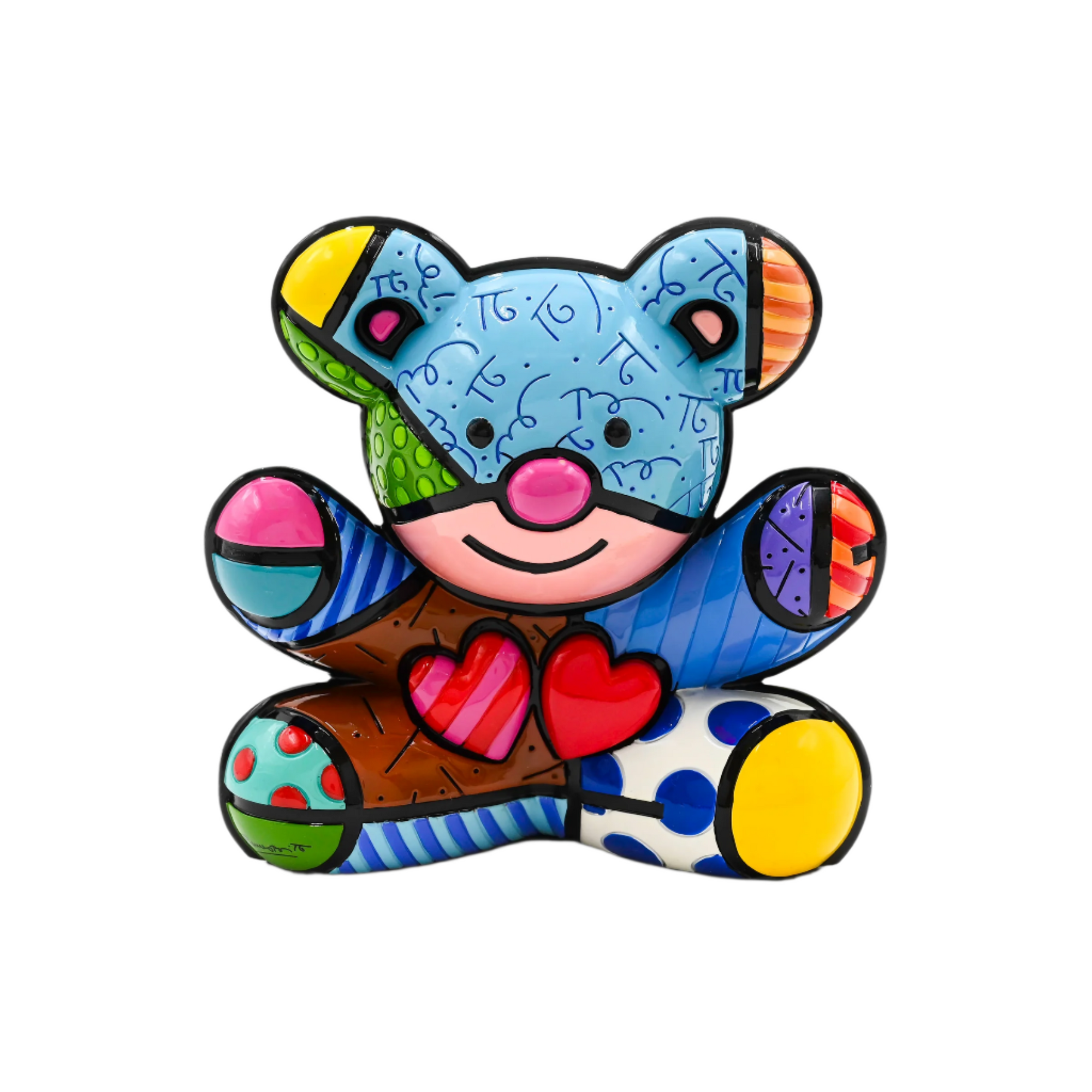 Friendship Bear by Romero Britto | Figurine, Resin, Collectible