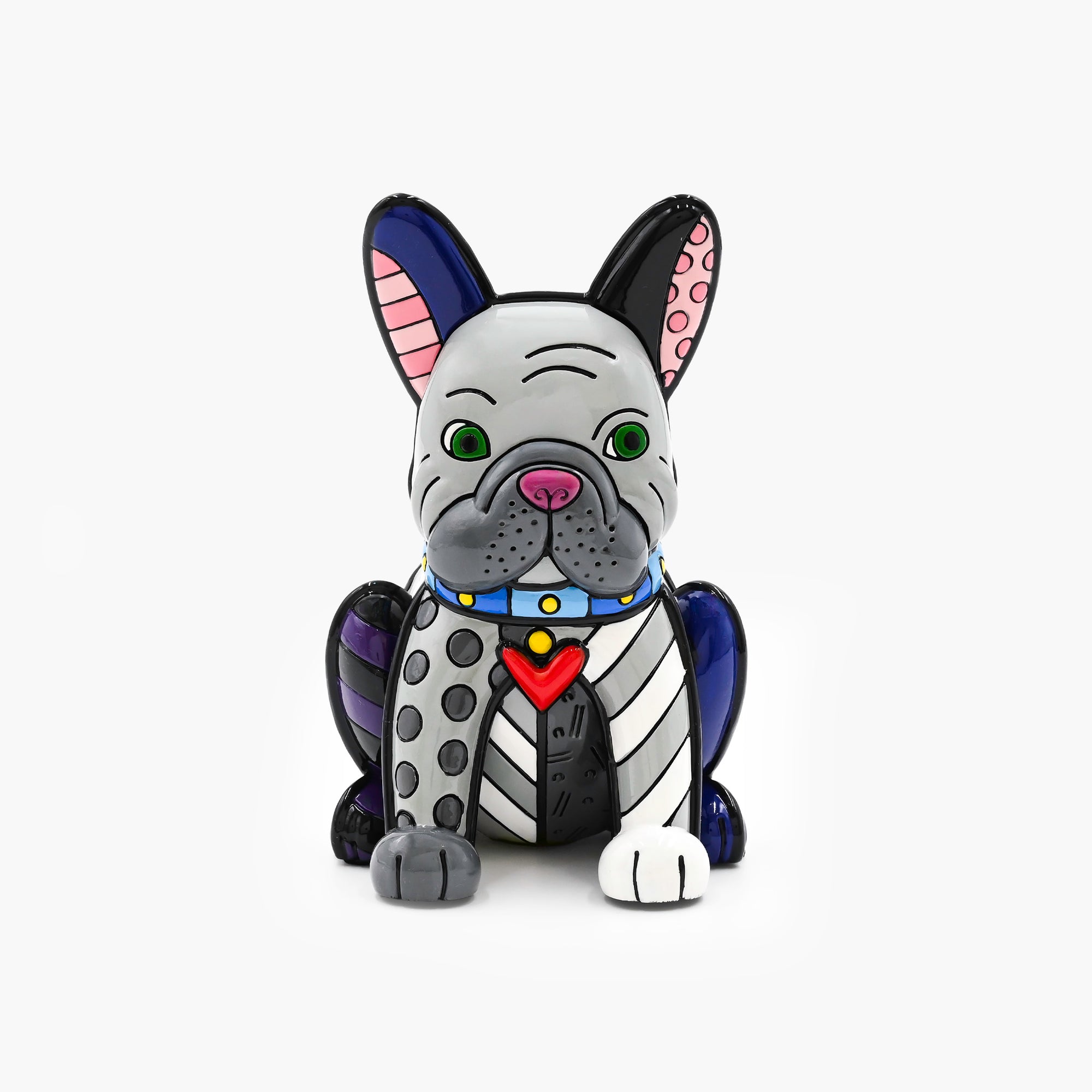 French Bulldog Collectible Figurine – Romero Britto | Resin Dog