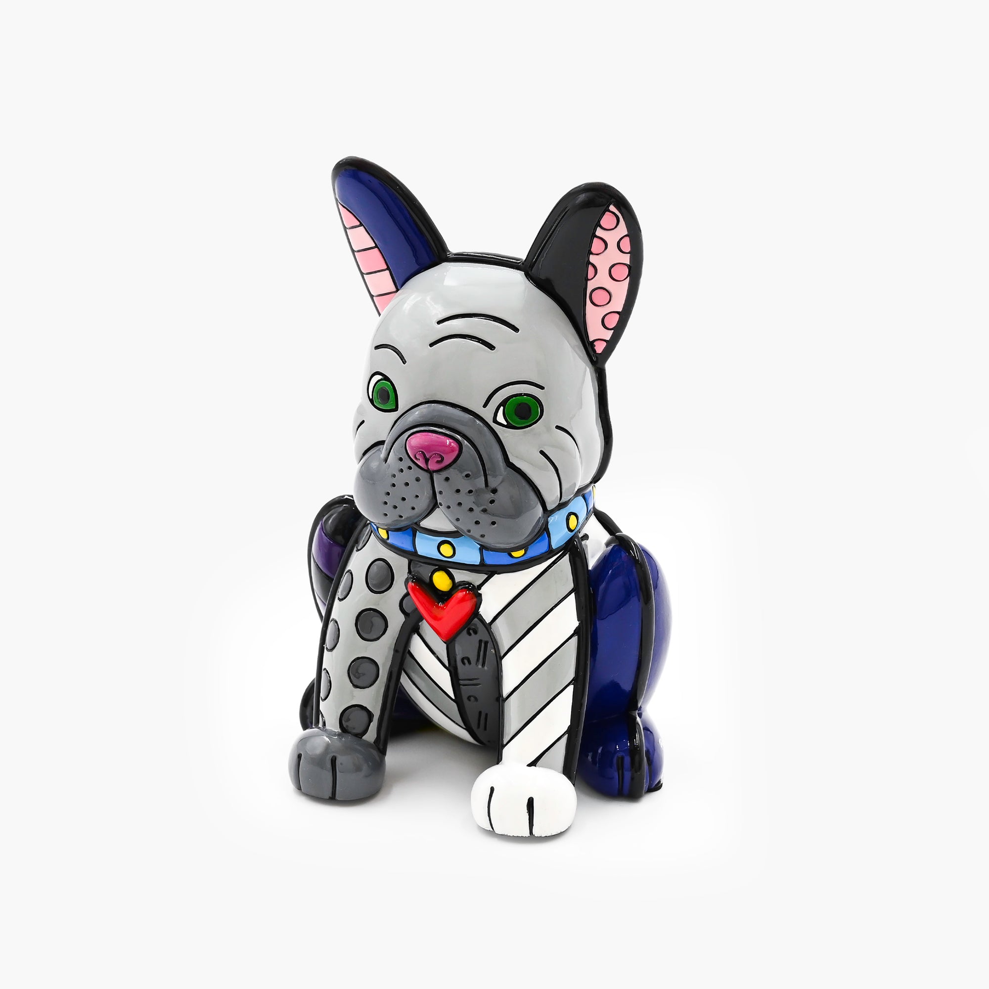 French Bulldog Collectible Figurine – Romero Britto | Resin Dog