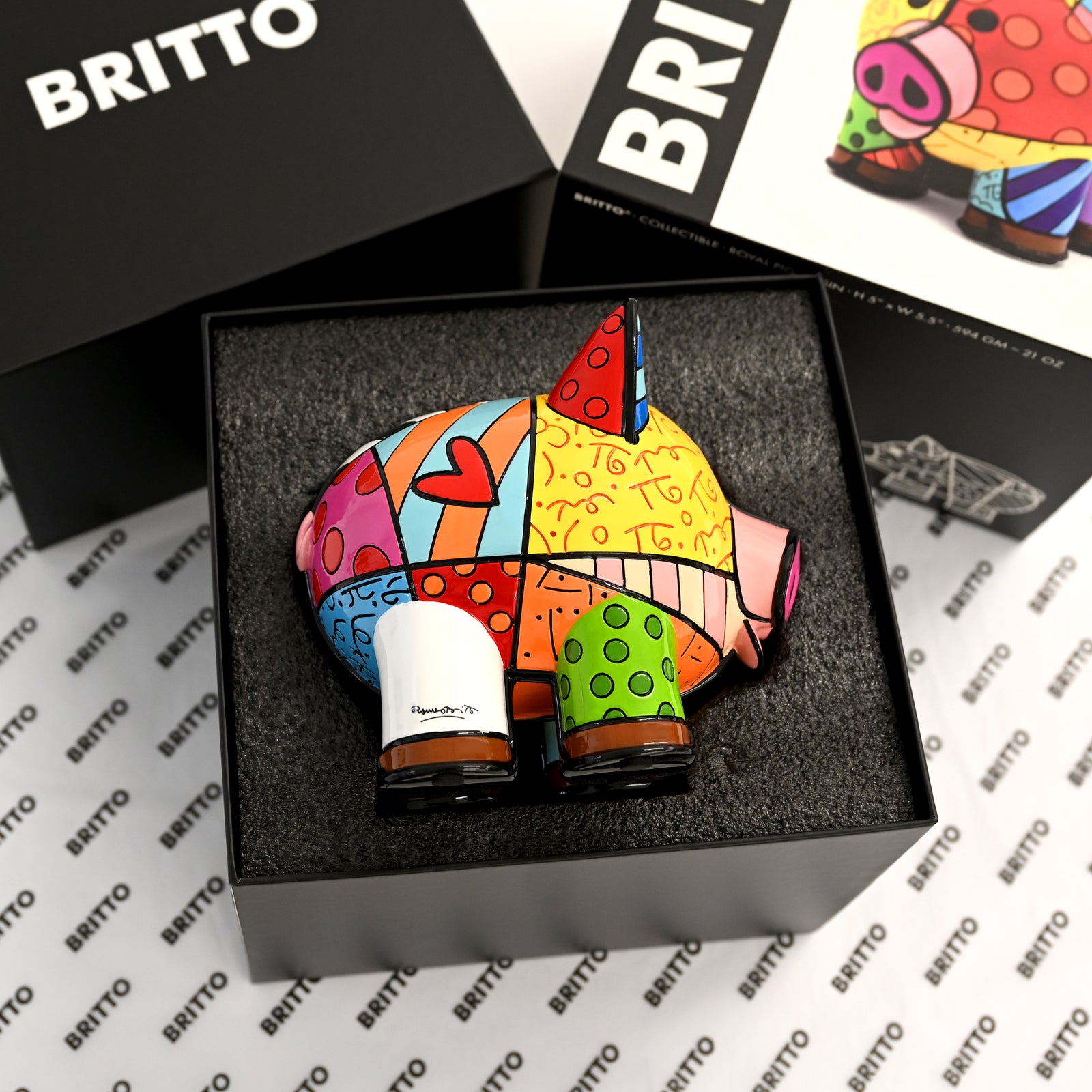 Pig - Britto Collectible Figurine