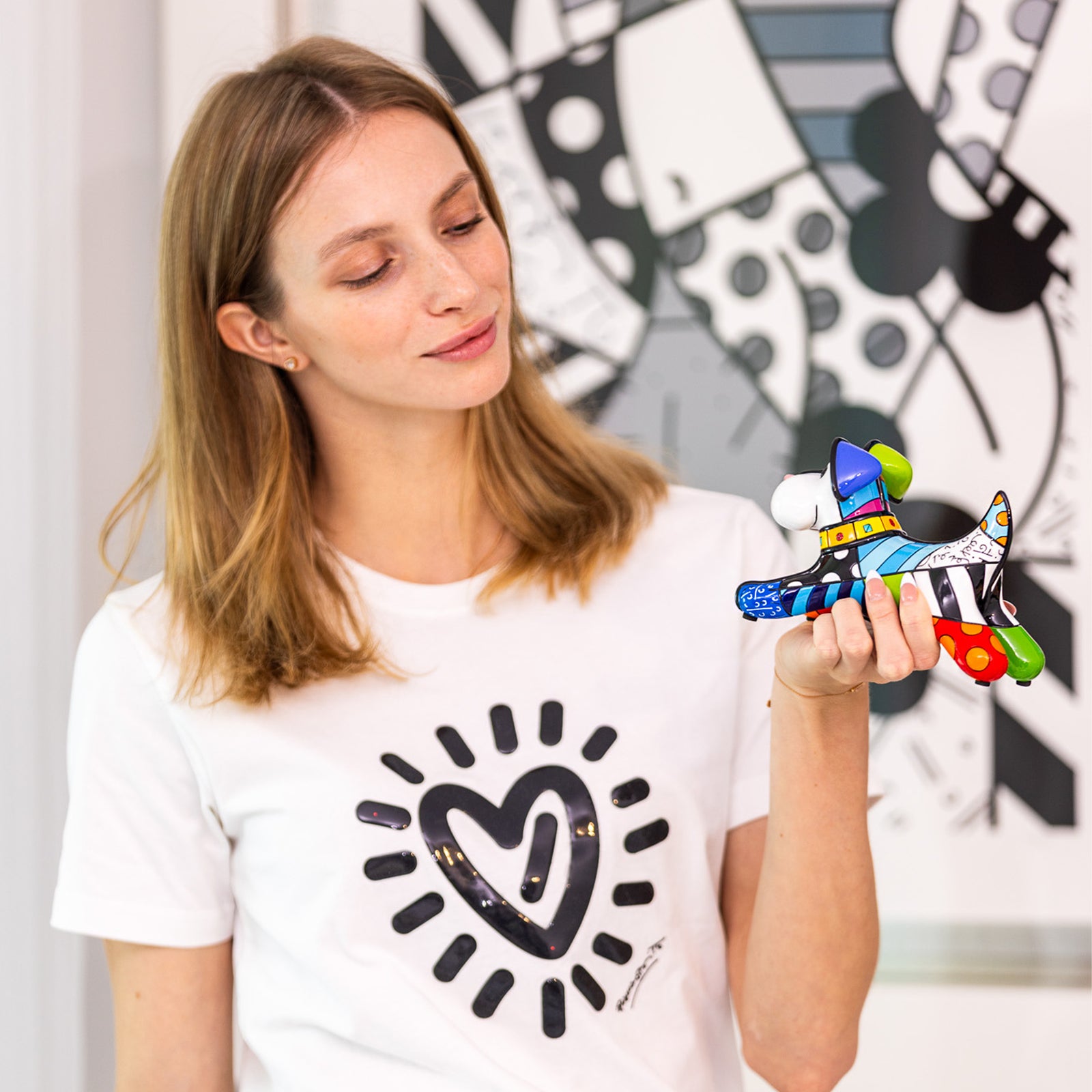 Run Scotty Run - Britto Collectible Figurine