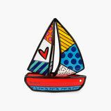 Sailboat Britto Collectible Figurine