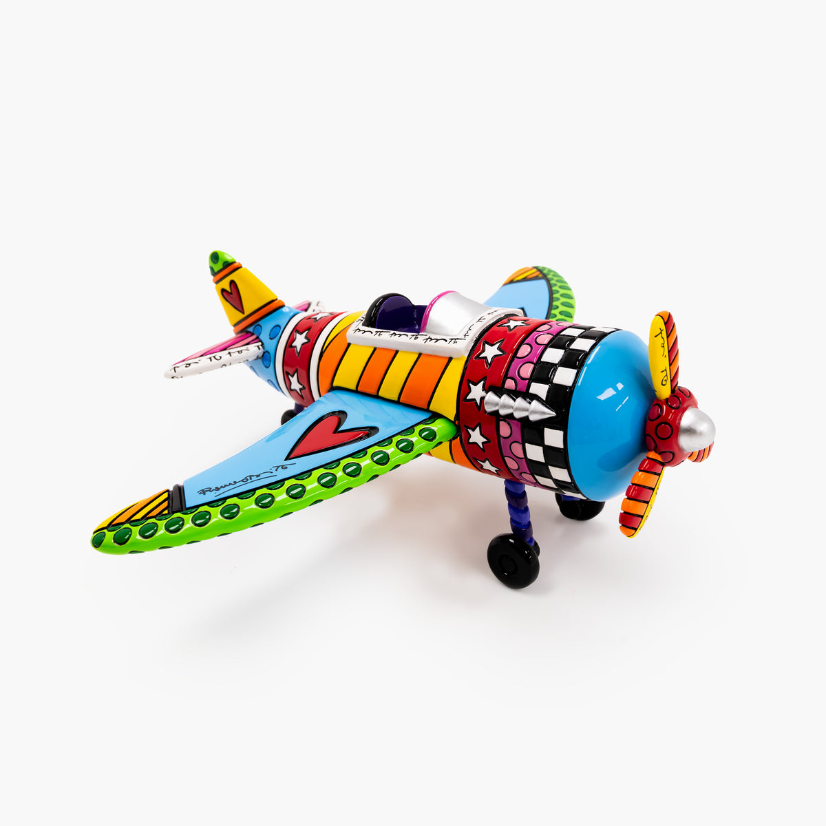 Airplane - Britto Collectible Figurine