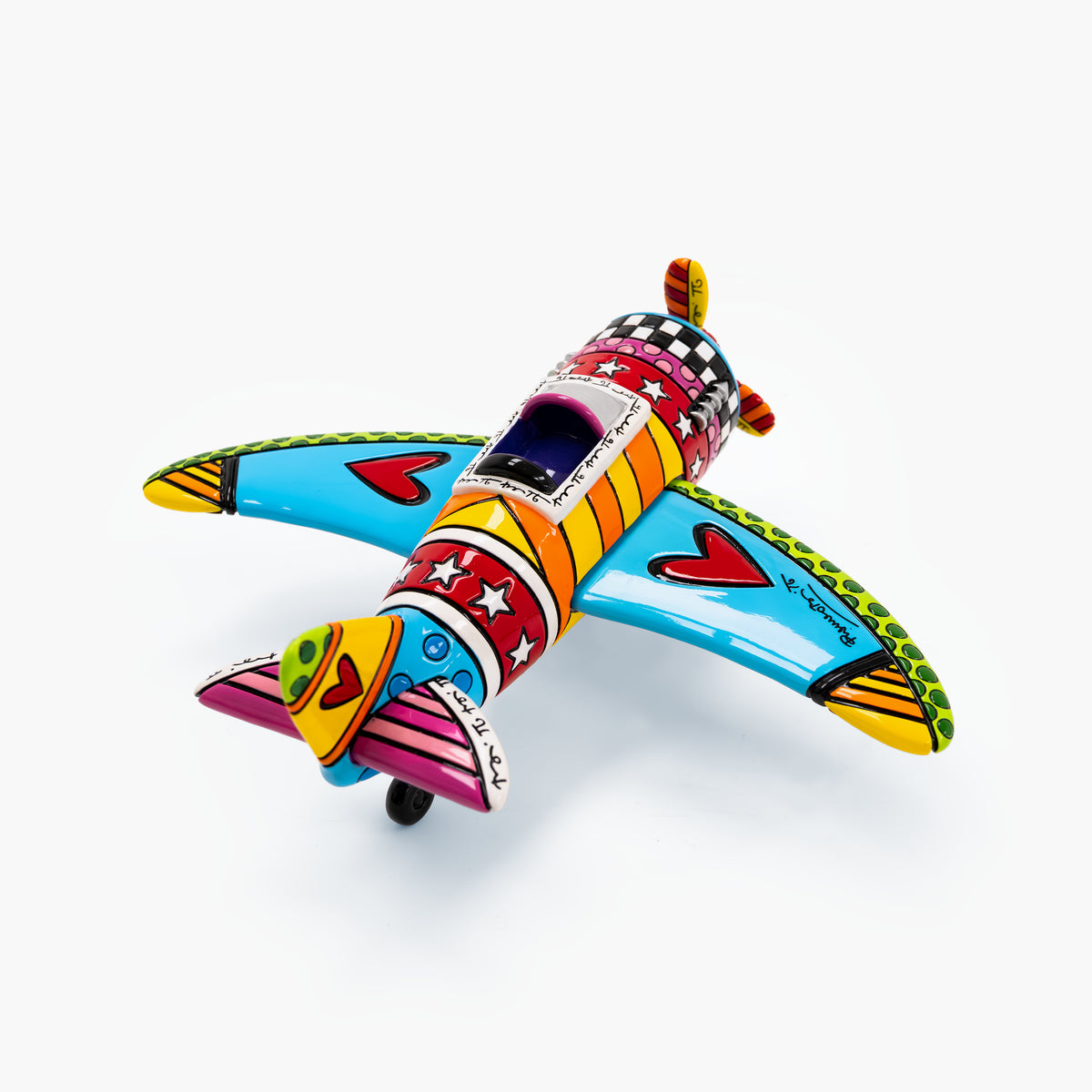 Airplane - Britto Collectible Figurine