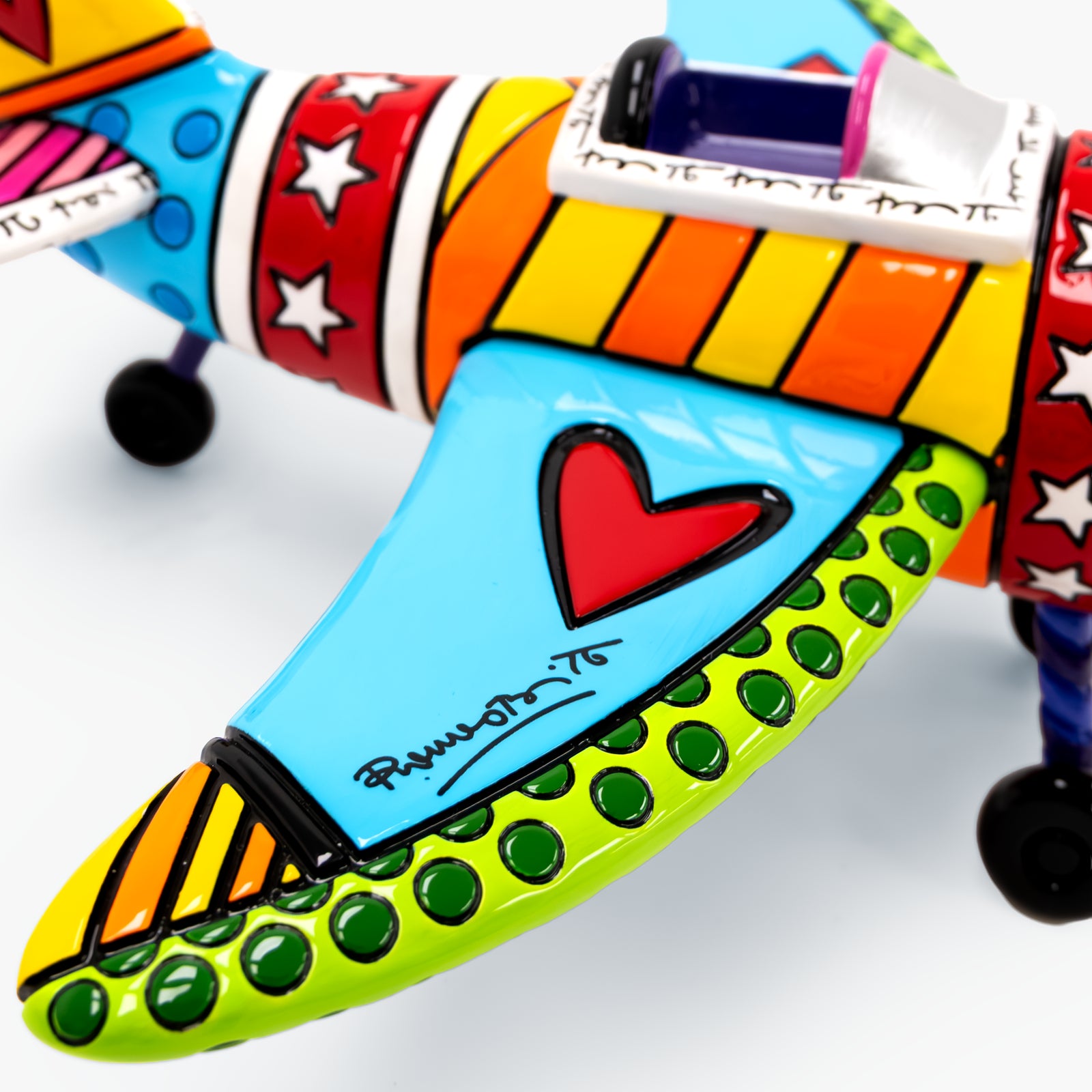 Airplane - Britto Collectible Figurine