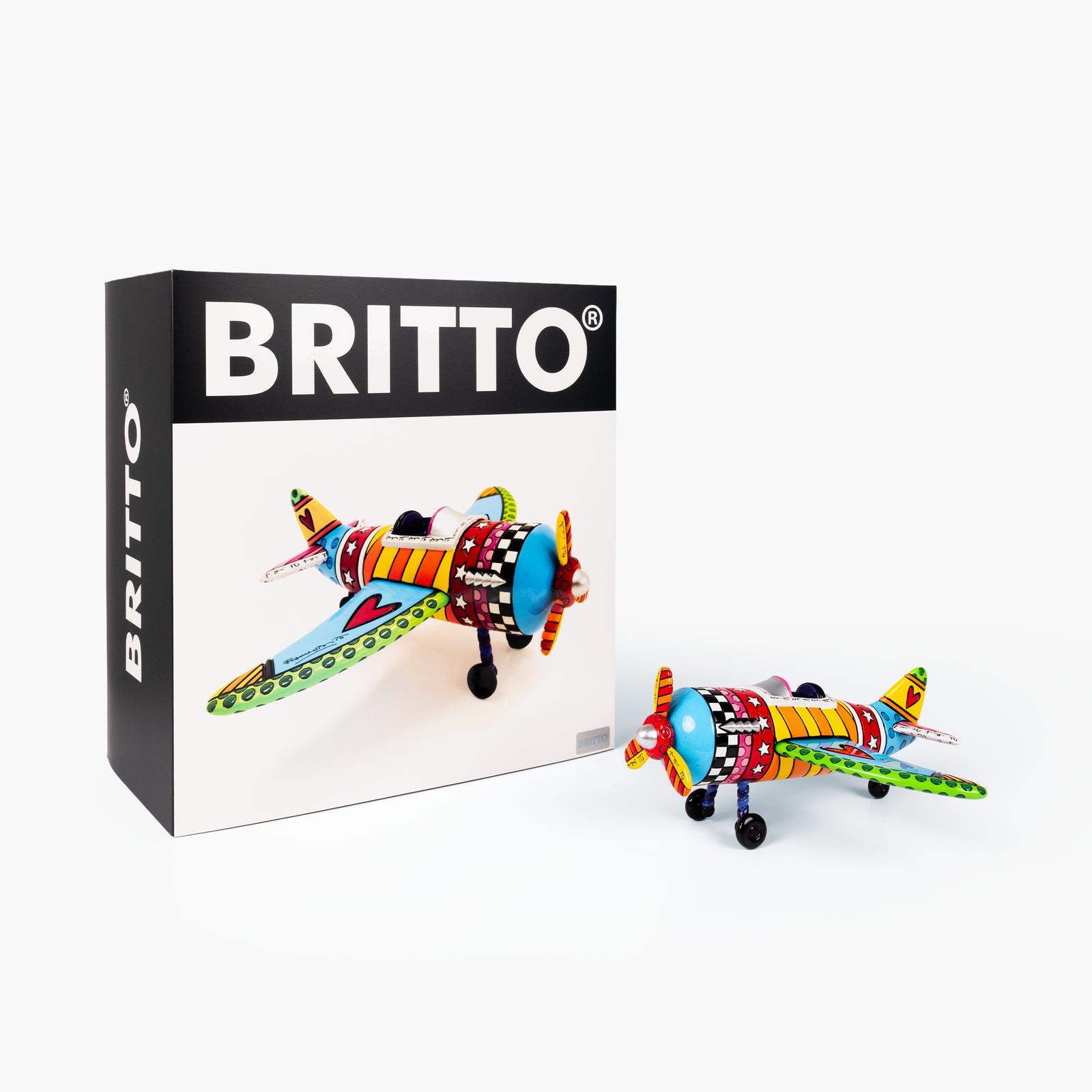 Airplane - Britto Collectible Figurine