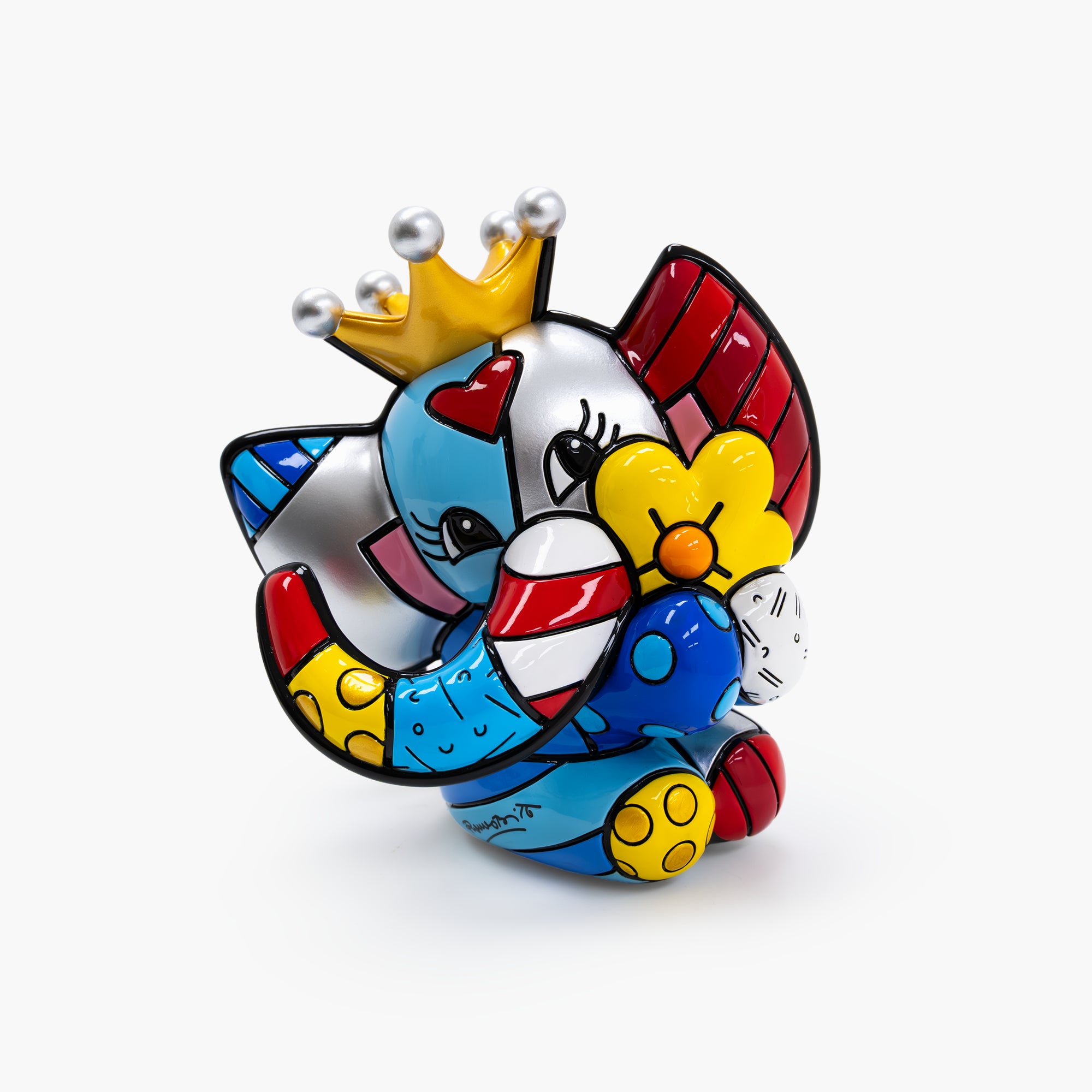 Spring Elephant Collectible Figurine by Romero Britto | Resin ...
