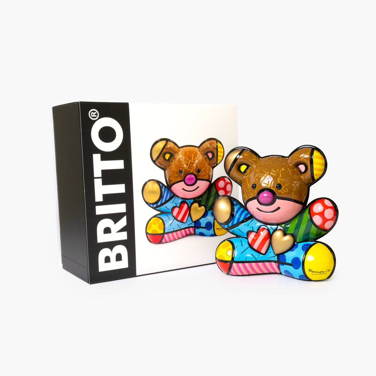 hope bear britto collectible figurine  artistic colorful design collectible