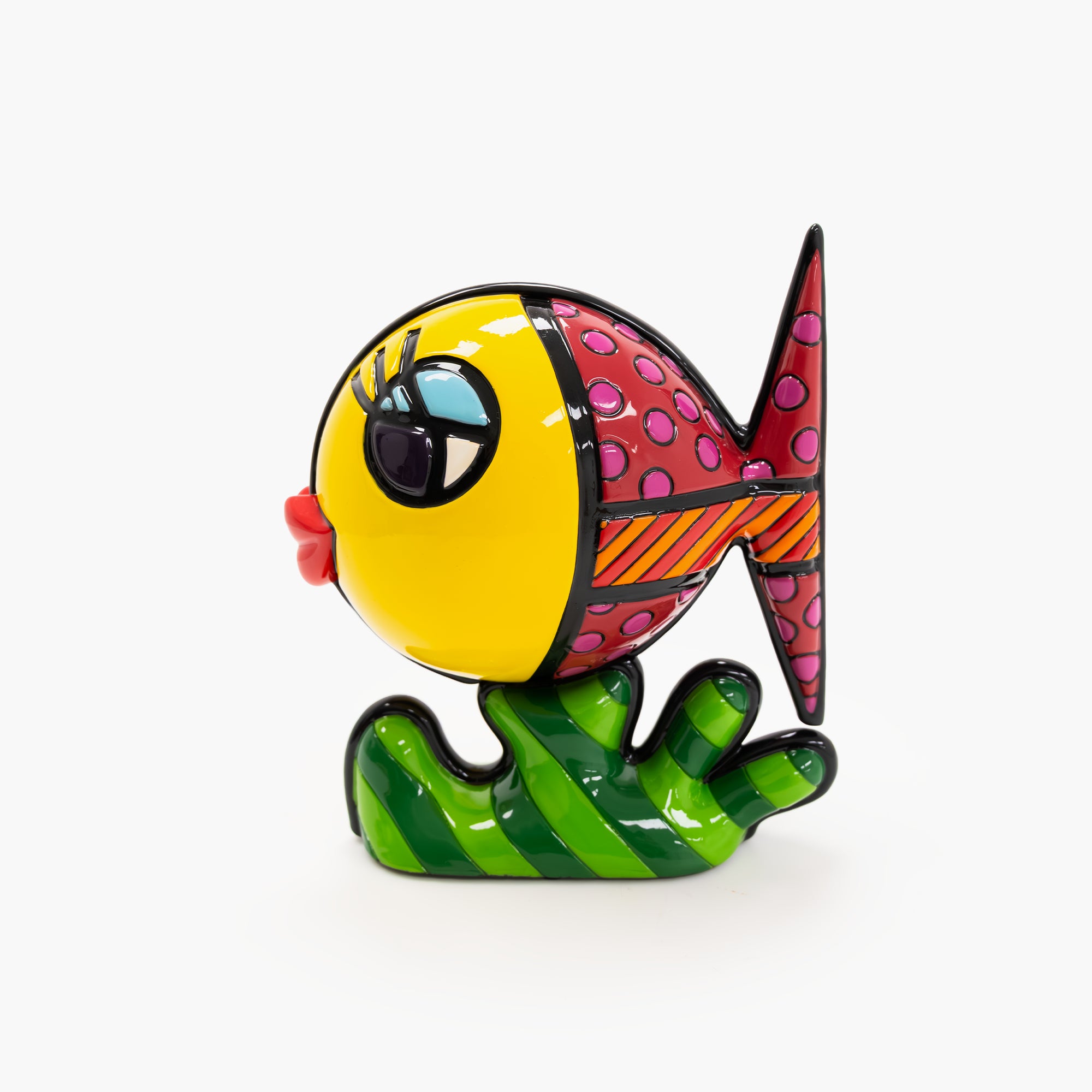 Lady Fish Collectible Figurine by Romero Britto | Resin Decorative Art ...