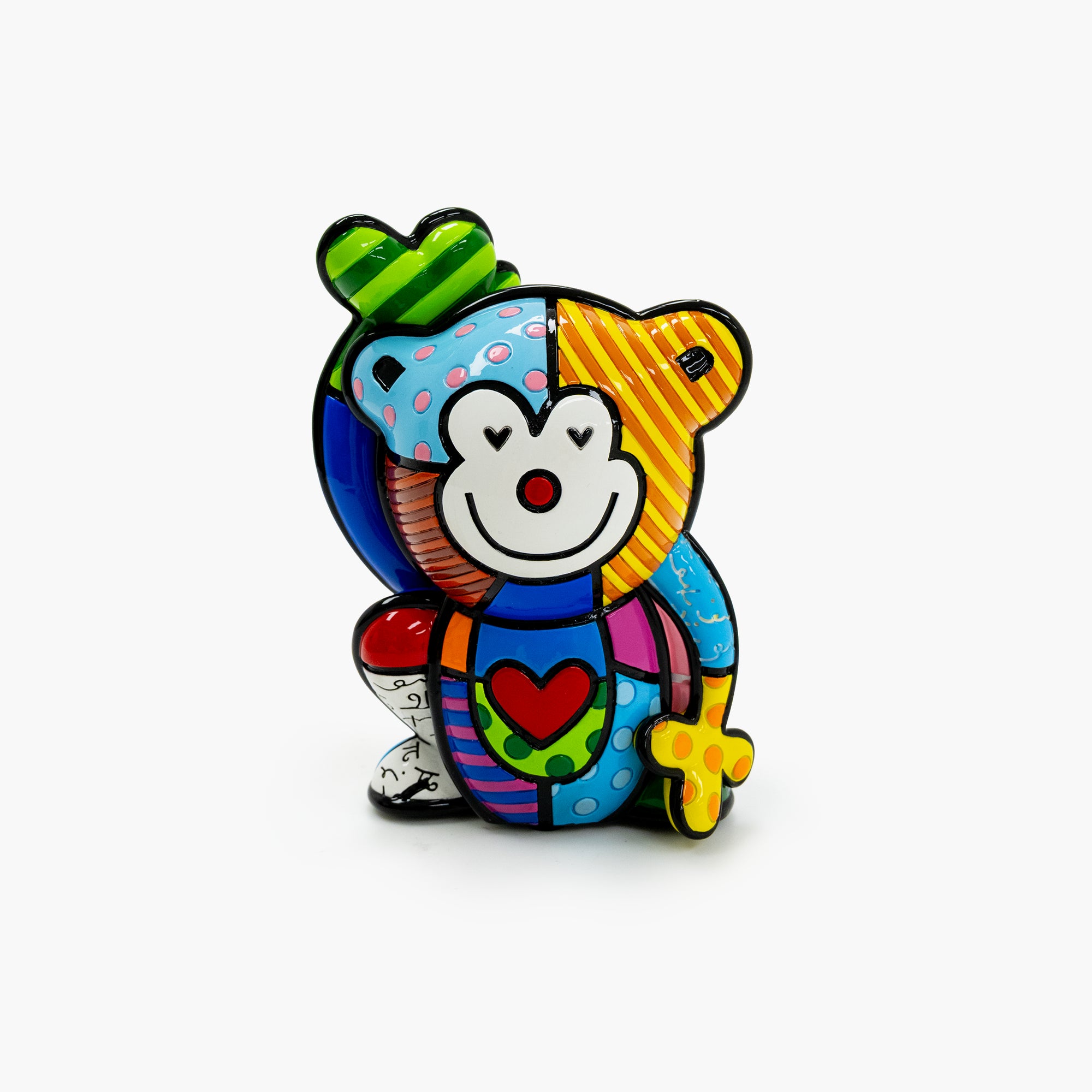 Monkey Collectible Figurine by Romero Britto | Resin Decorative